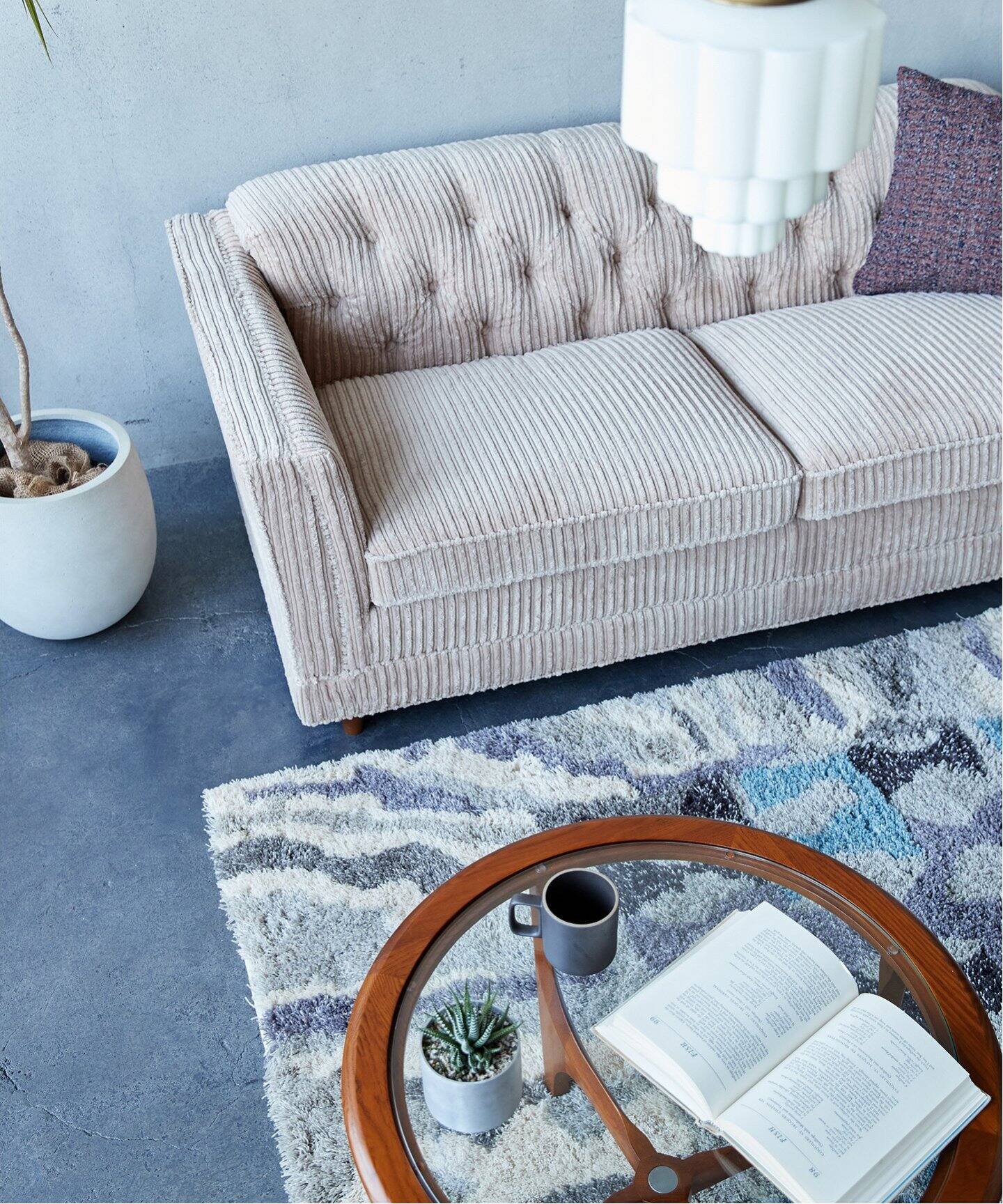 大型商品》LAKEWOOD SOFA 2P ベージュ W180 レイクウッドソファ 