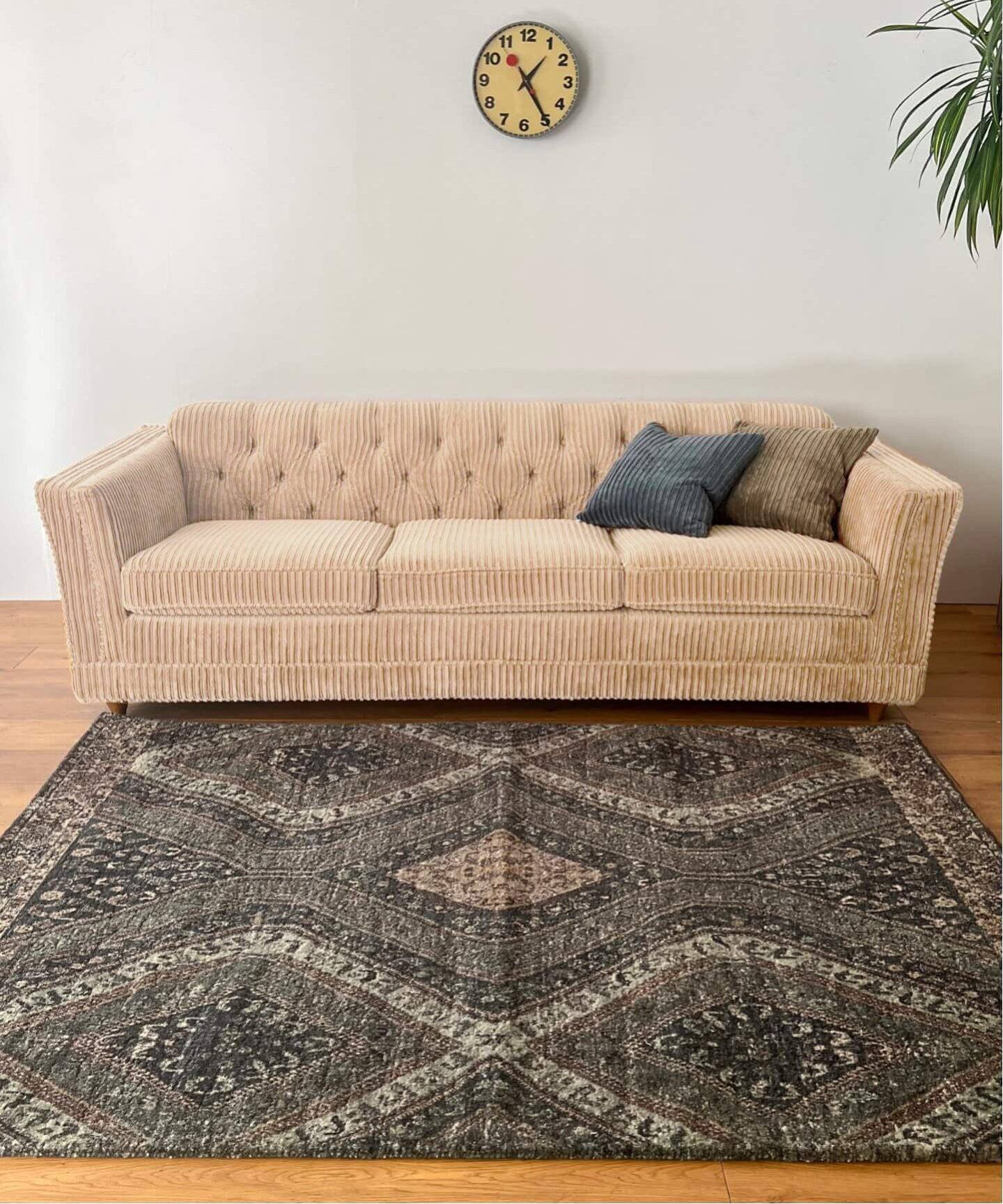 大型商品》LAKEWOOD SOFA 3P ベージュ W214 レイクウッドソファ 
