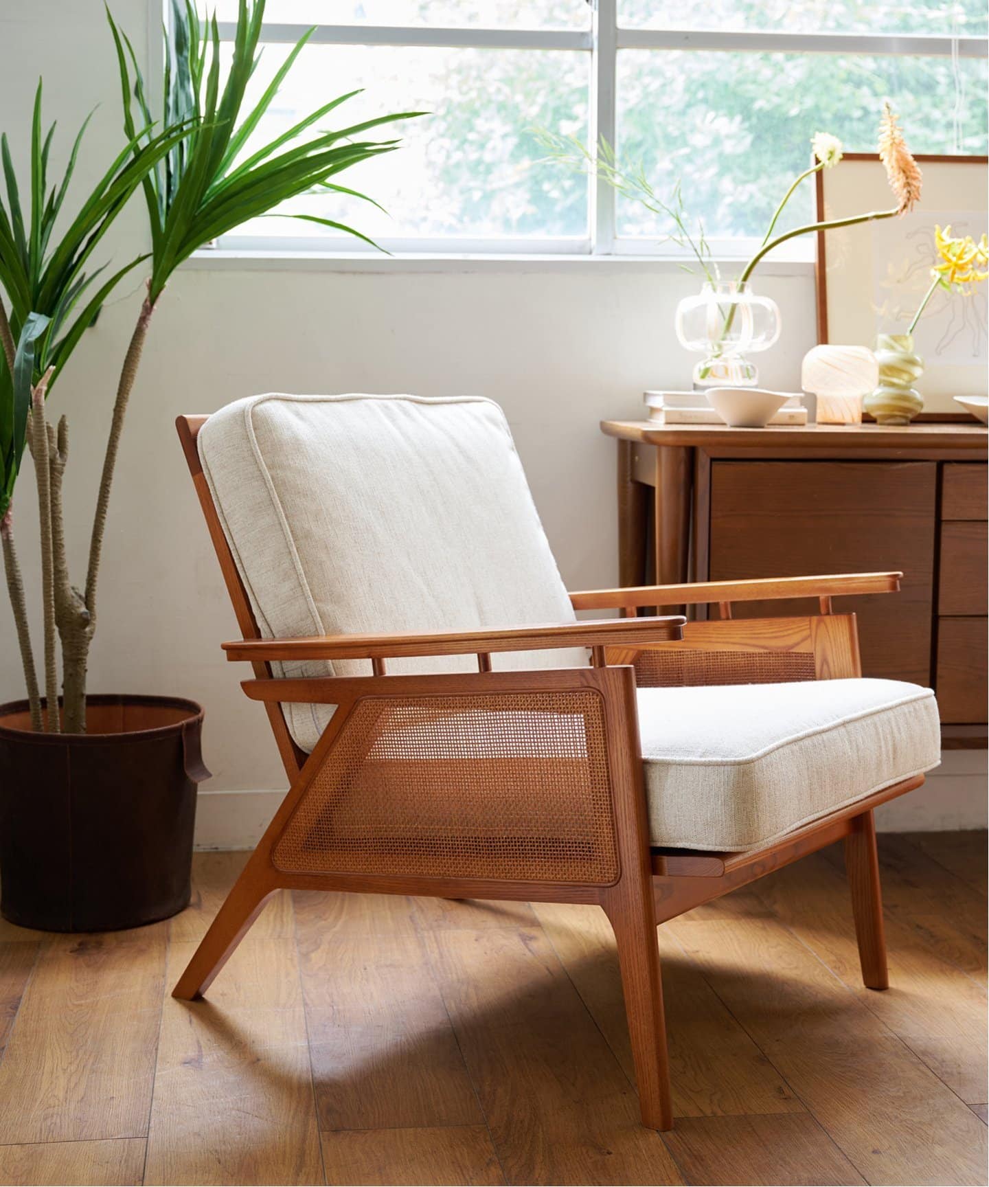 ACME FUNITURE WICKER LOUNGE CHAIR 1人掛けソファ