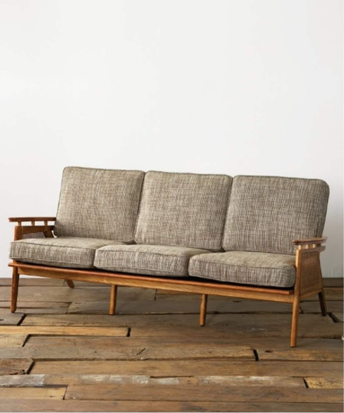 大型商品》WICKER SOFA 3P ウィッカーソファ（ソファ）｜ACME