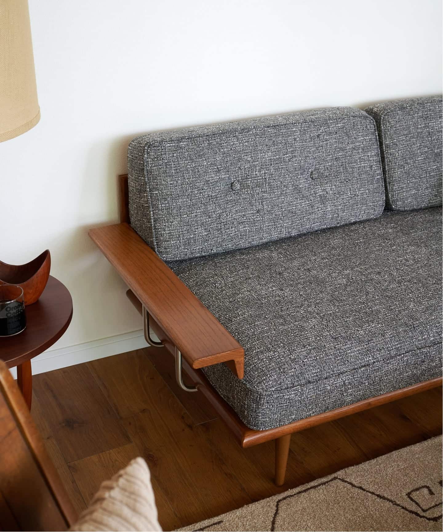 大型商品》CARDIFF SOFA W1800 2nd GRAY カーディフソファ（ソファ