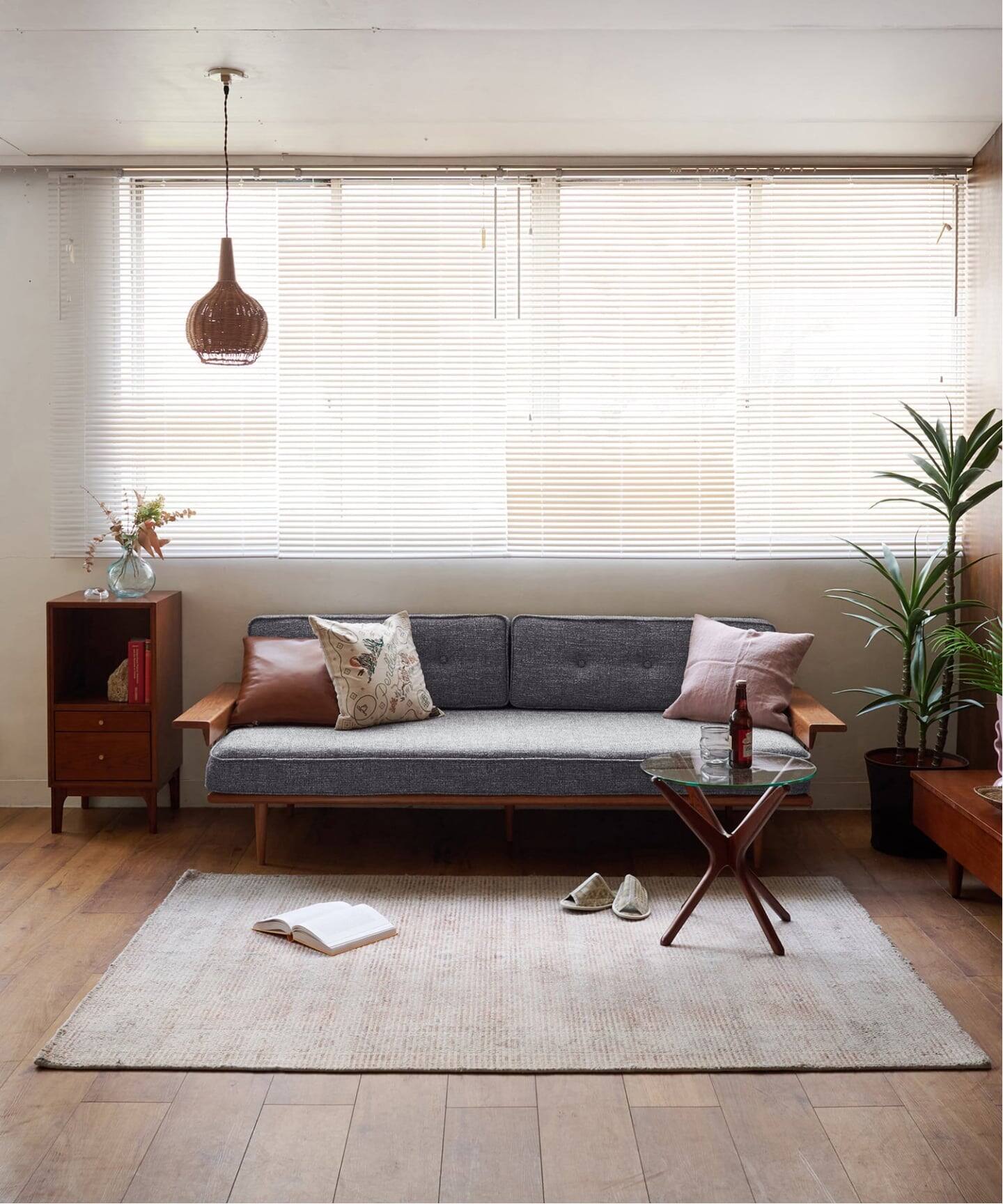 予約》《大型商品》CARDIFF SOFA W2100 2nd GRAY カーディフソファ 
