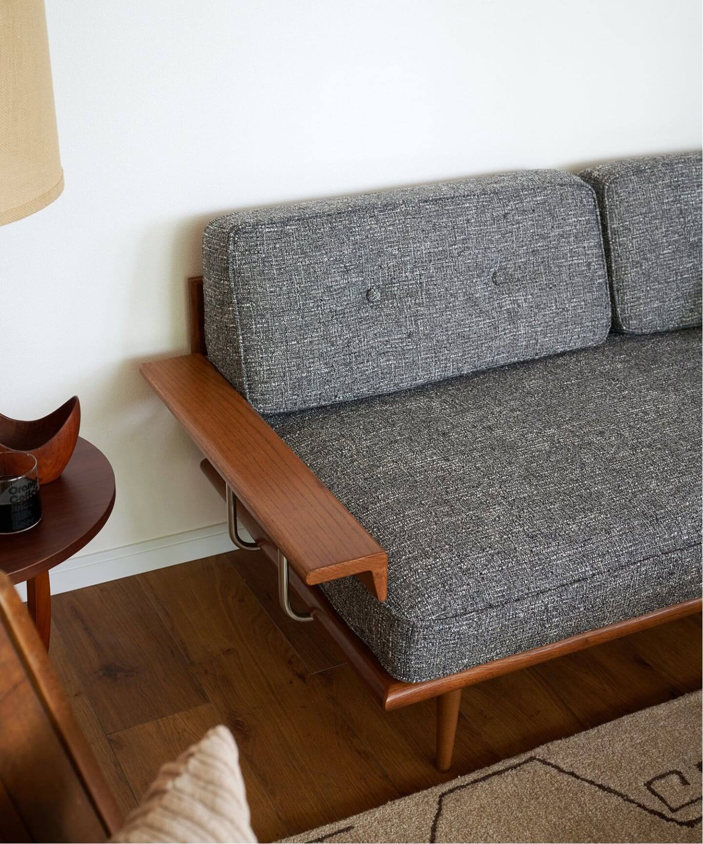 大型商品》CARDIFF SOFA W2100 2nd GRAY カーディフソファ