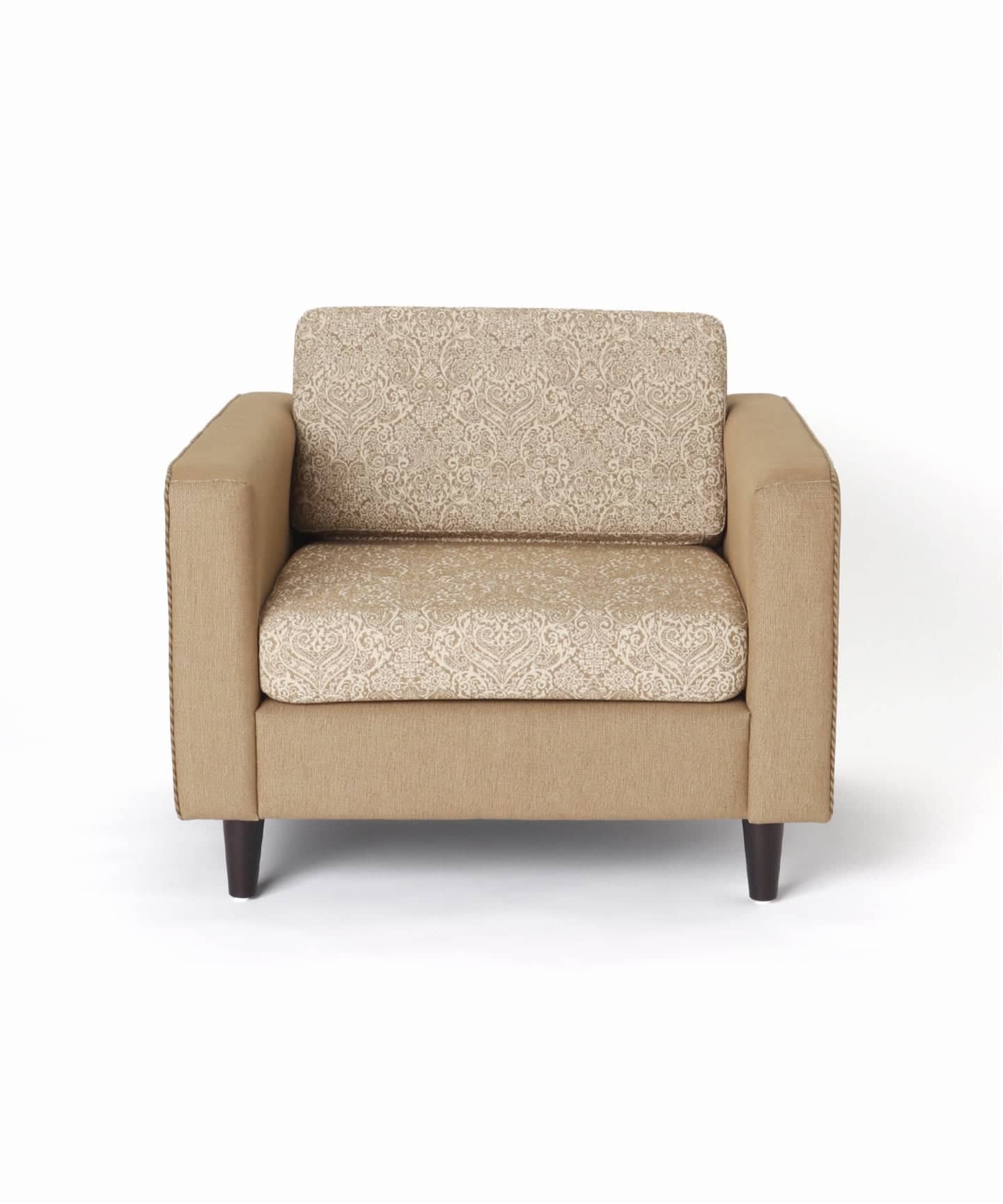 予約》《大型商品》【United Wallpaper】JETTY SOFA 1P DAMASK2