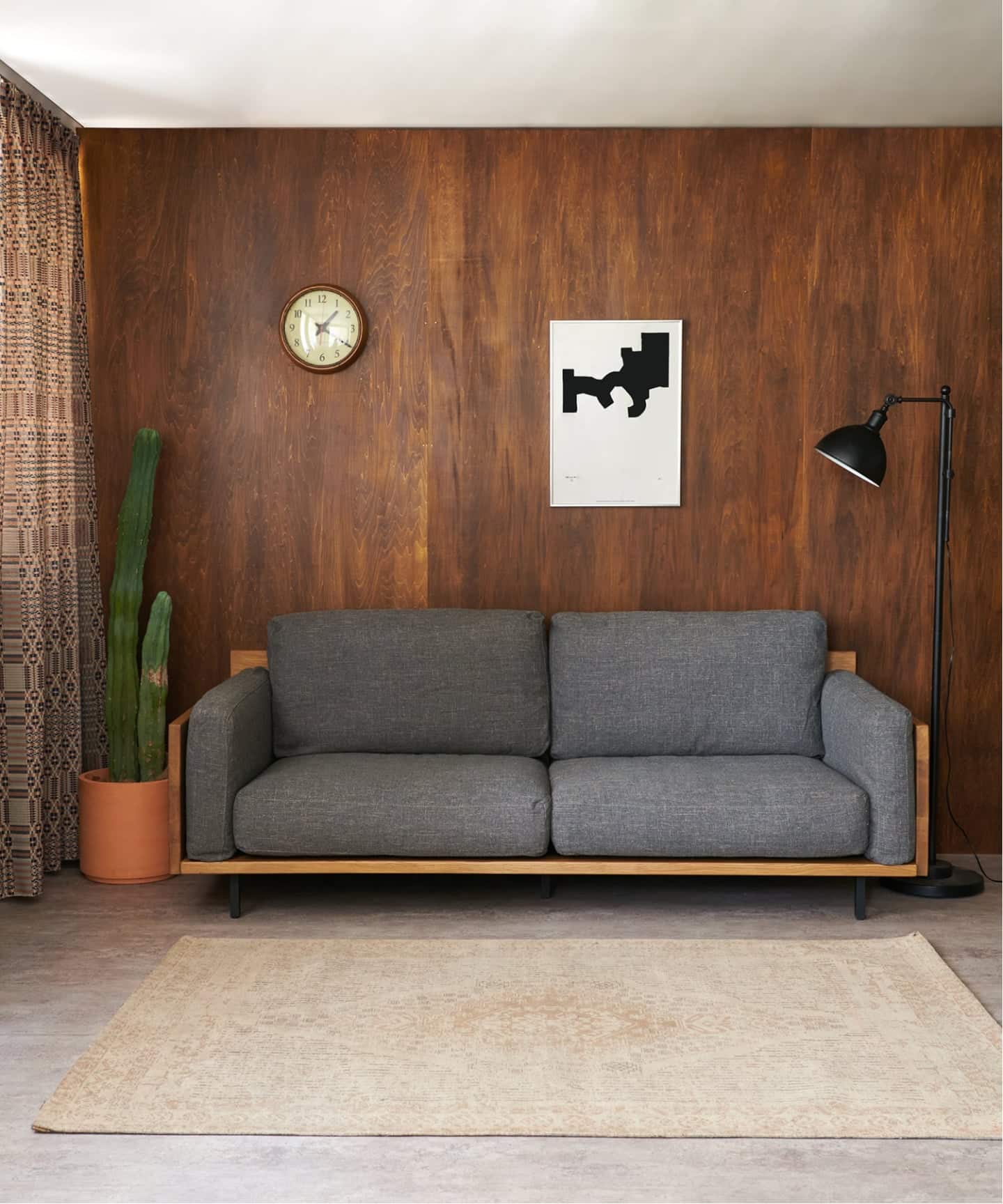 予約》《大型商品》CORONADO SOFA 3P GY コロナドソファ（ソファ