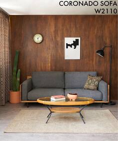 大型商品》CORONADO SOFA 3P GY コロナドソファ（ソファ）｜ACME 