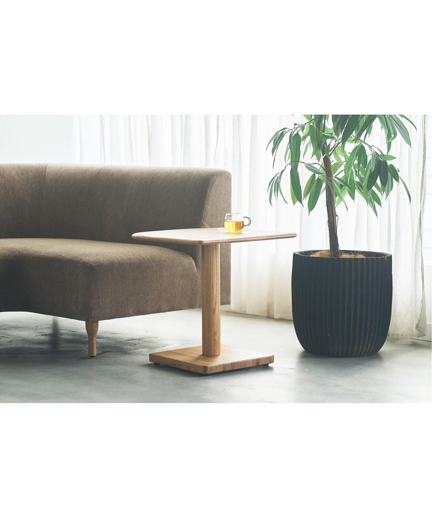 WEB限定》【SIEVE/シーヴ】U side table_M サイドテーブル（テーブル