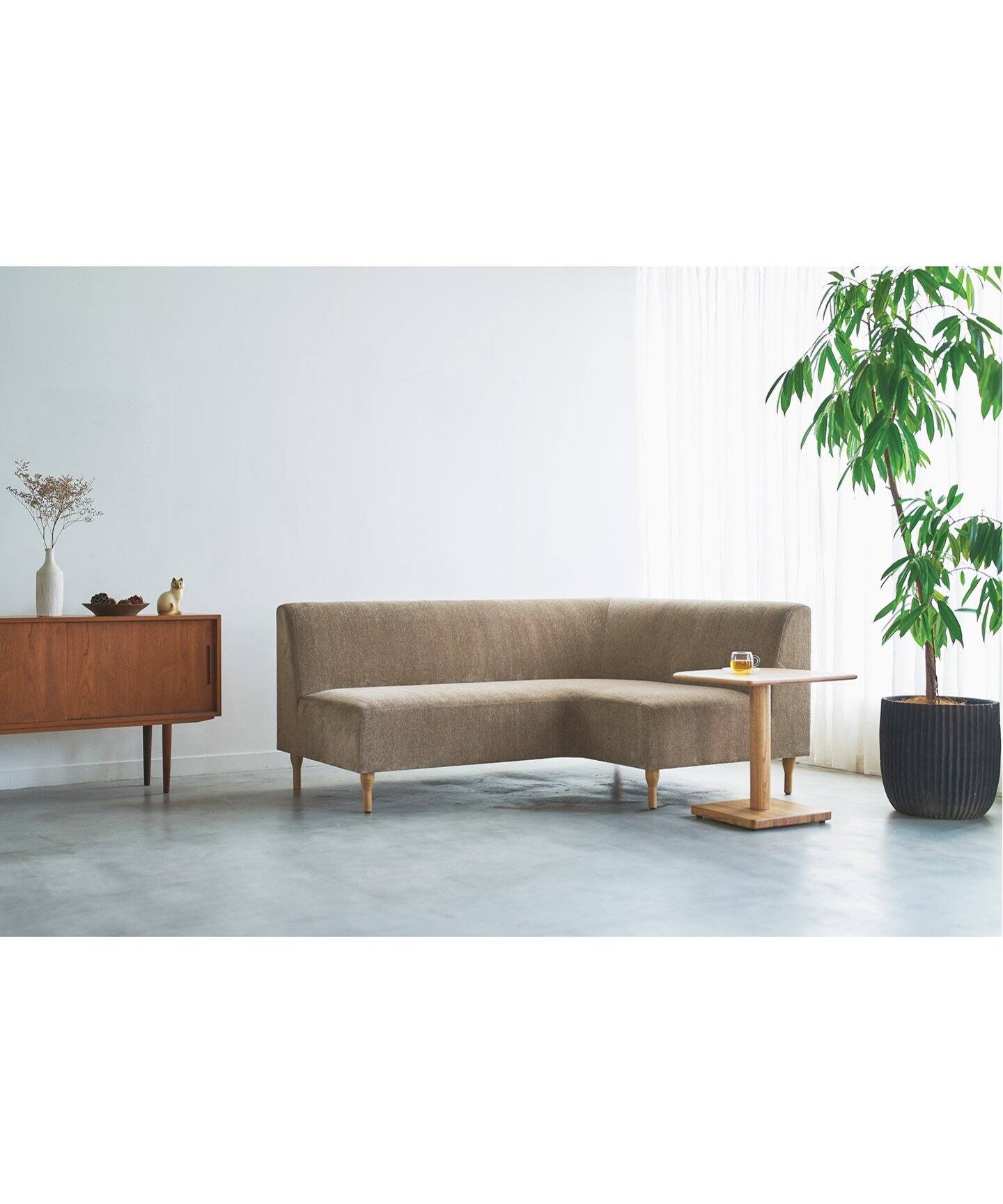 WEB限定》【SIEVE/シーヴ】U side table_M サイドテーブル（テーブル