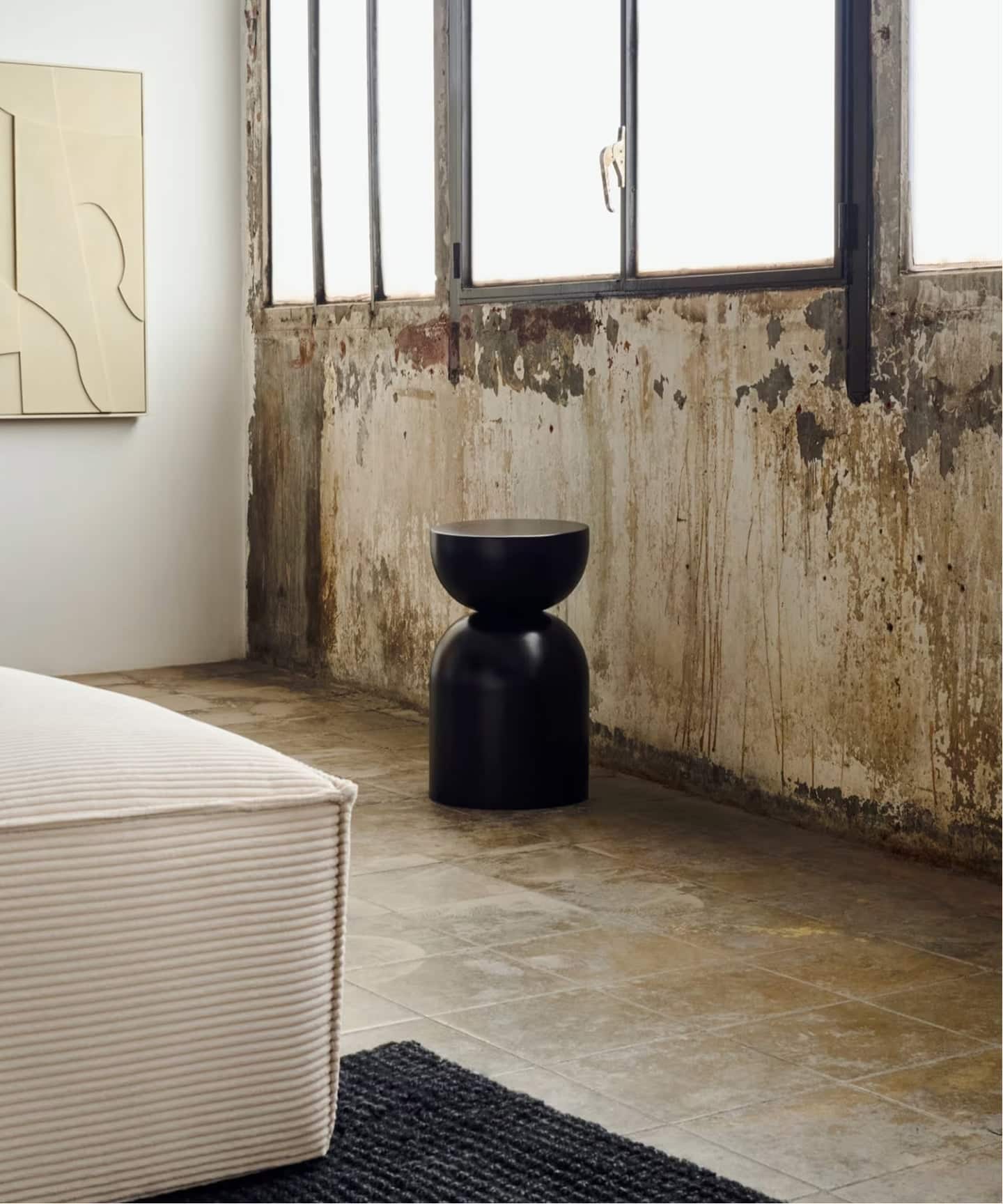 大型商品》【LaForma/ラフォーマ】Rachell Side Table サイドテーブル