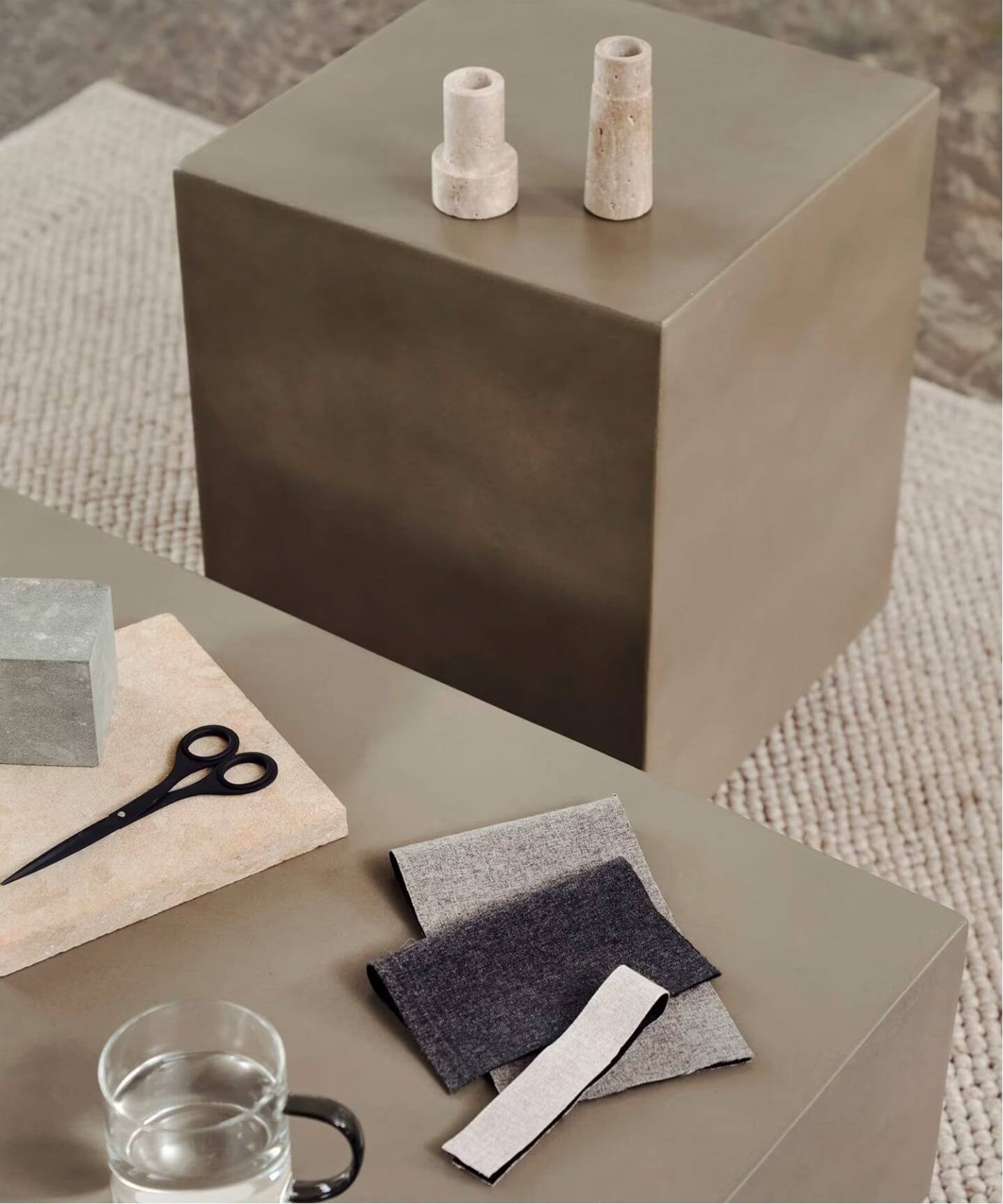 大型商品》【LaForma/ラフォーマ】Rustella Side Table サイドテーブル