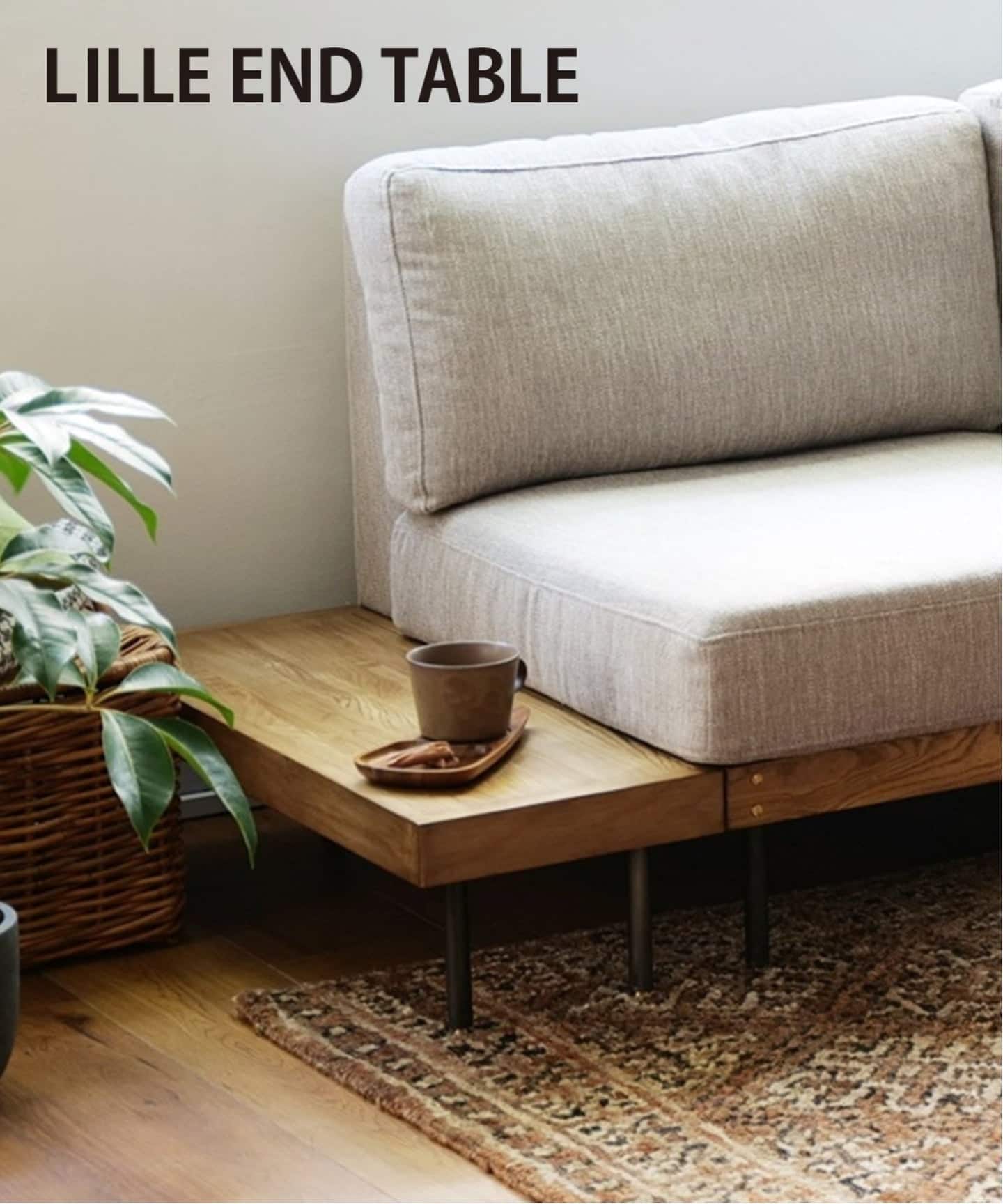 サイドテーブル・ナイトテーブル・ローテーブル JOURNAL STANDARD LILLE END TABLE ジャーナルスタンダードファニチャー / journal standard