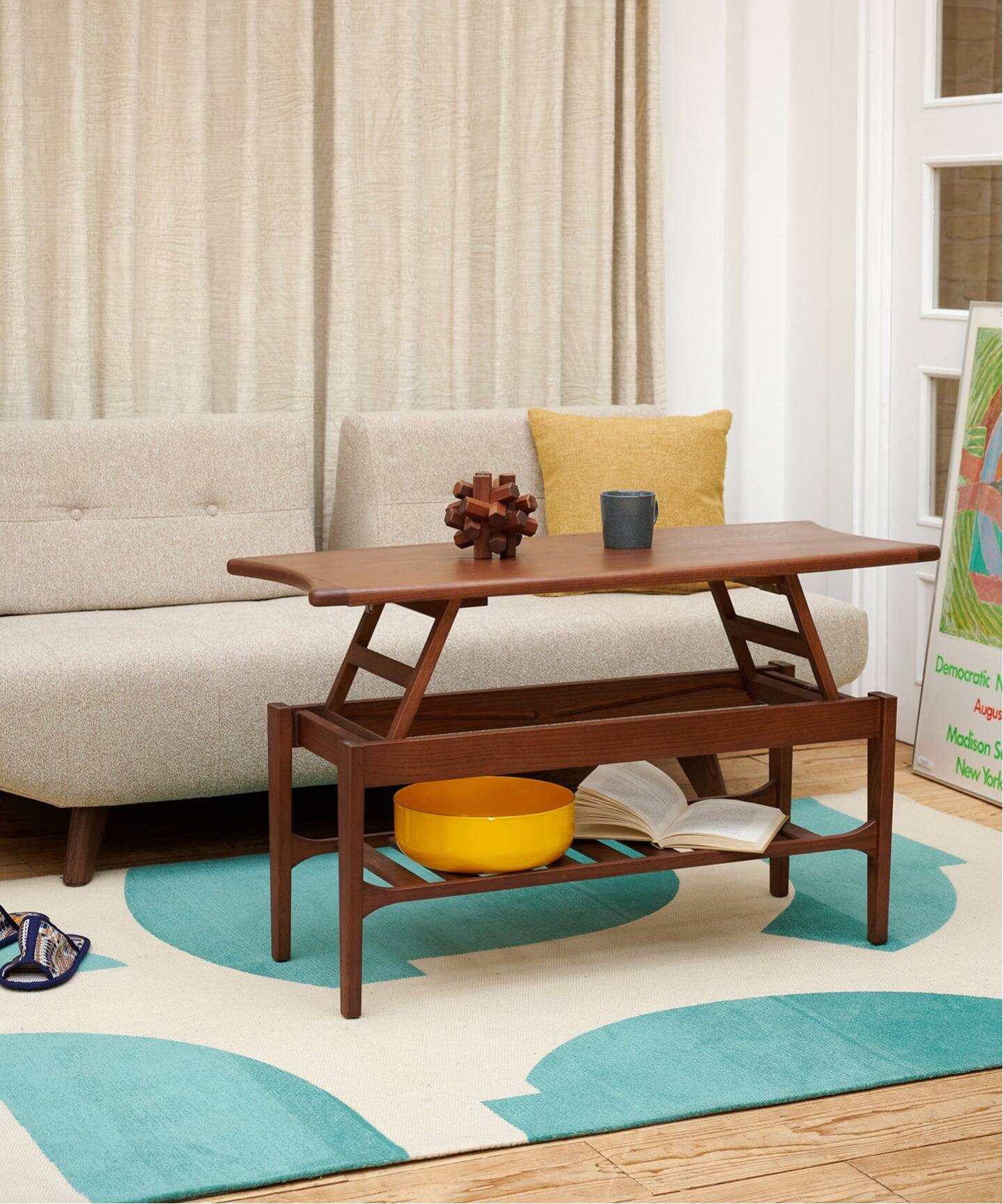 大型商品》ALVESTA LIFTING TABLE アルベスタ リフティングテーブル