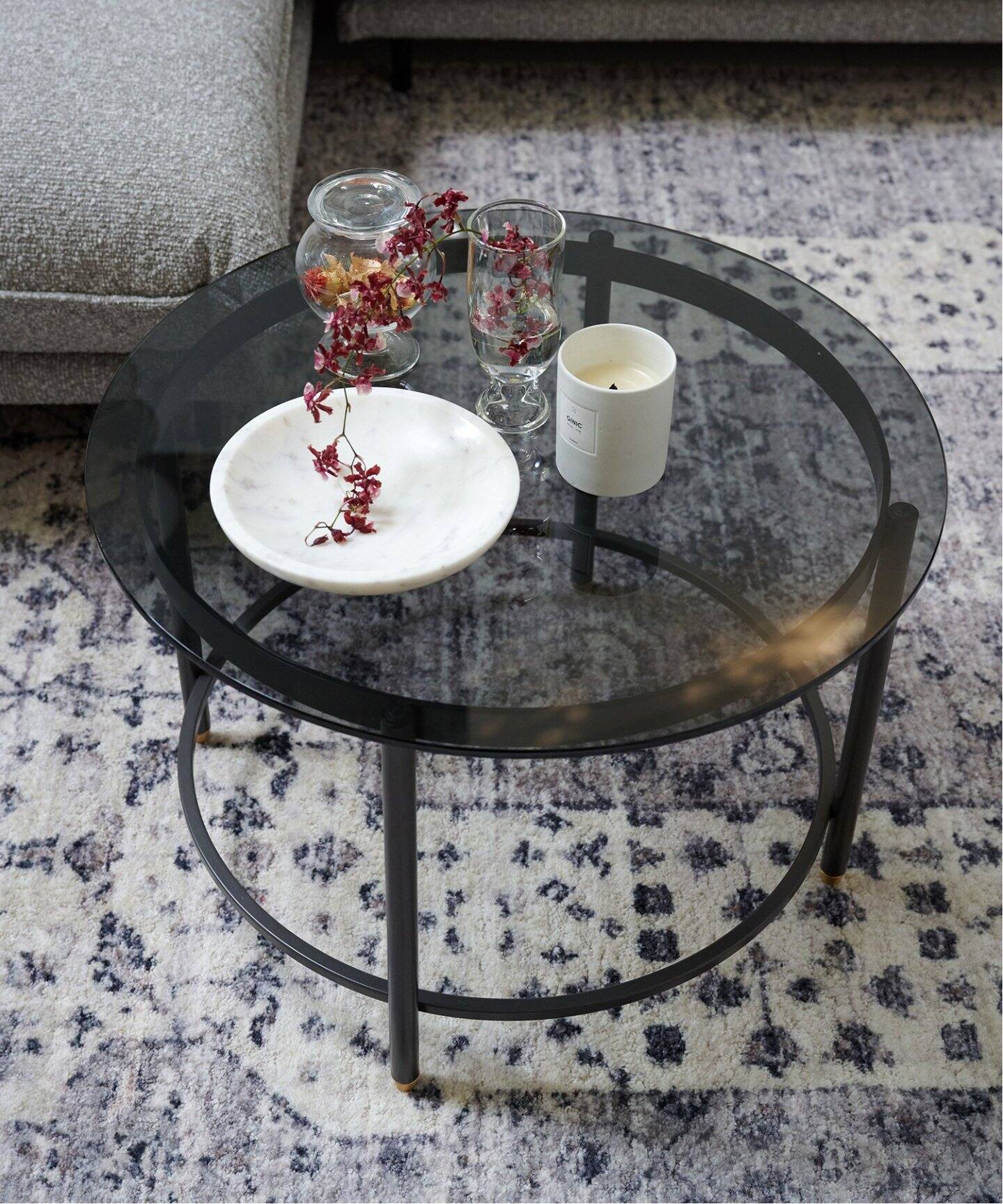 予約》《中型商品》HOLTE COFFEE TABLE charcoal ホルテ コーヒー 
