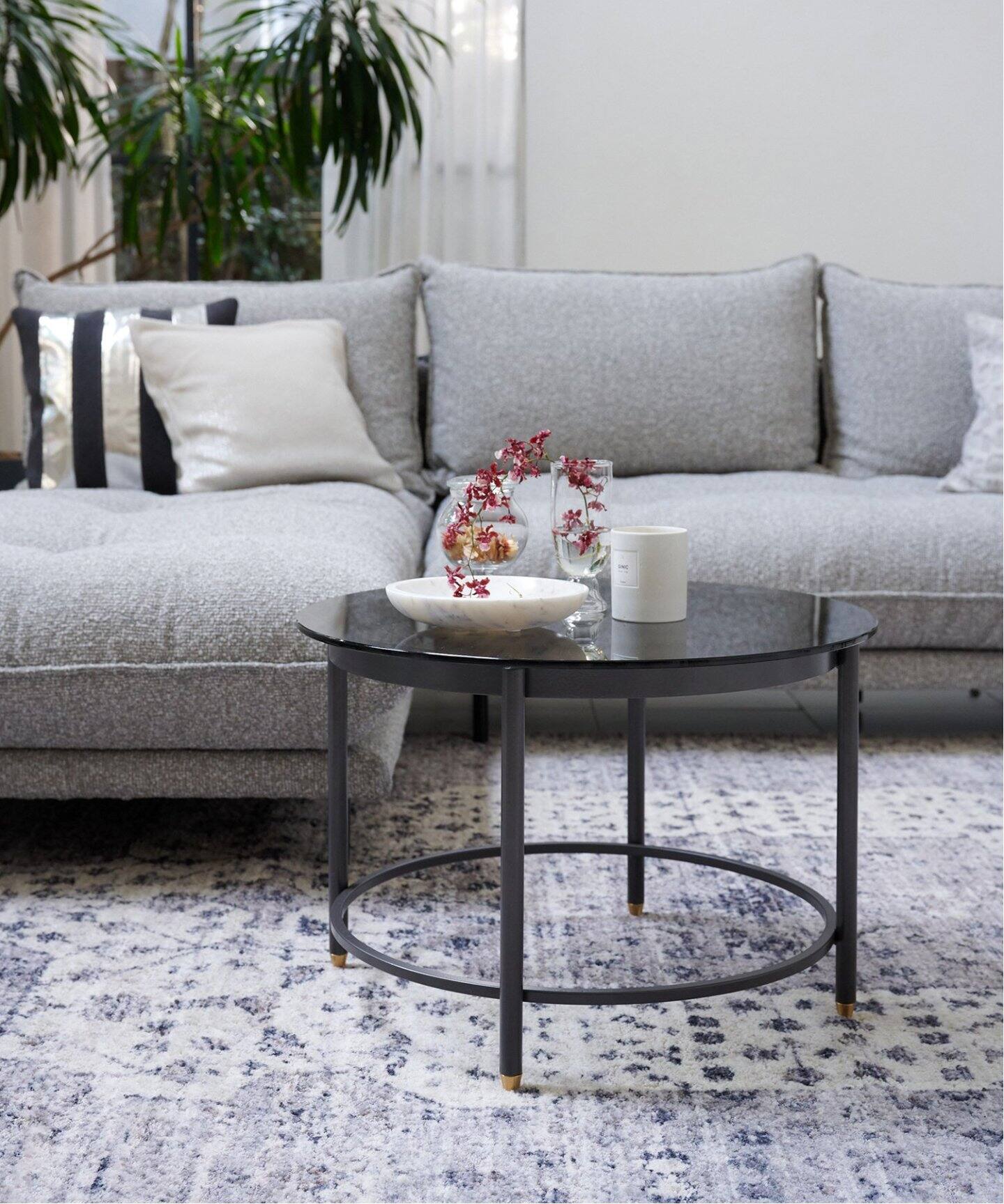 予約》《中型商品》HOLTE COFFEE TABLE charcoal ホルテ コーヒー 