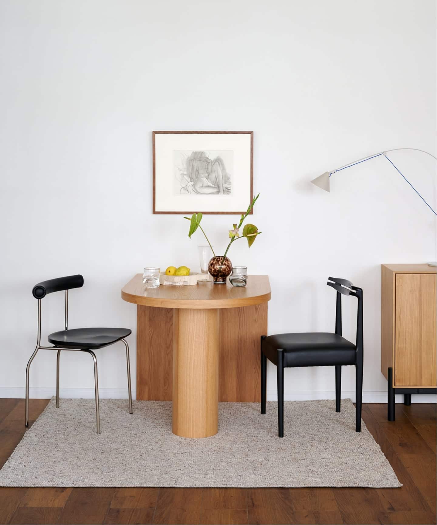【限定値下げ】ジャーナルスタンダードファニチャー PORTOダイニングテーブル 大型商品》PORTO DINING TABLE SMALL natural ポルト ダイニング