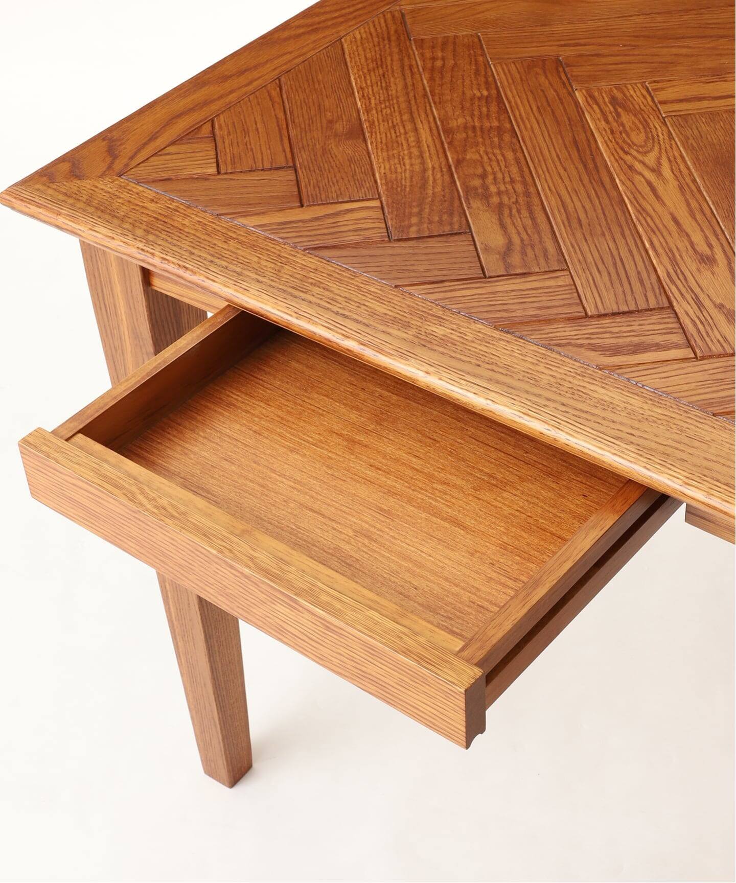 予約》《大型商品》WARNER DINING TABLE-S herringbone ワーナー