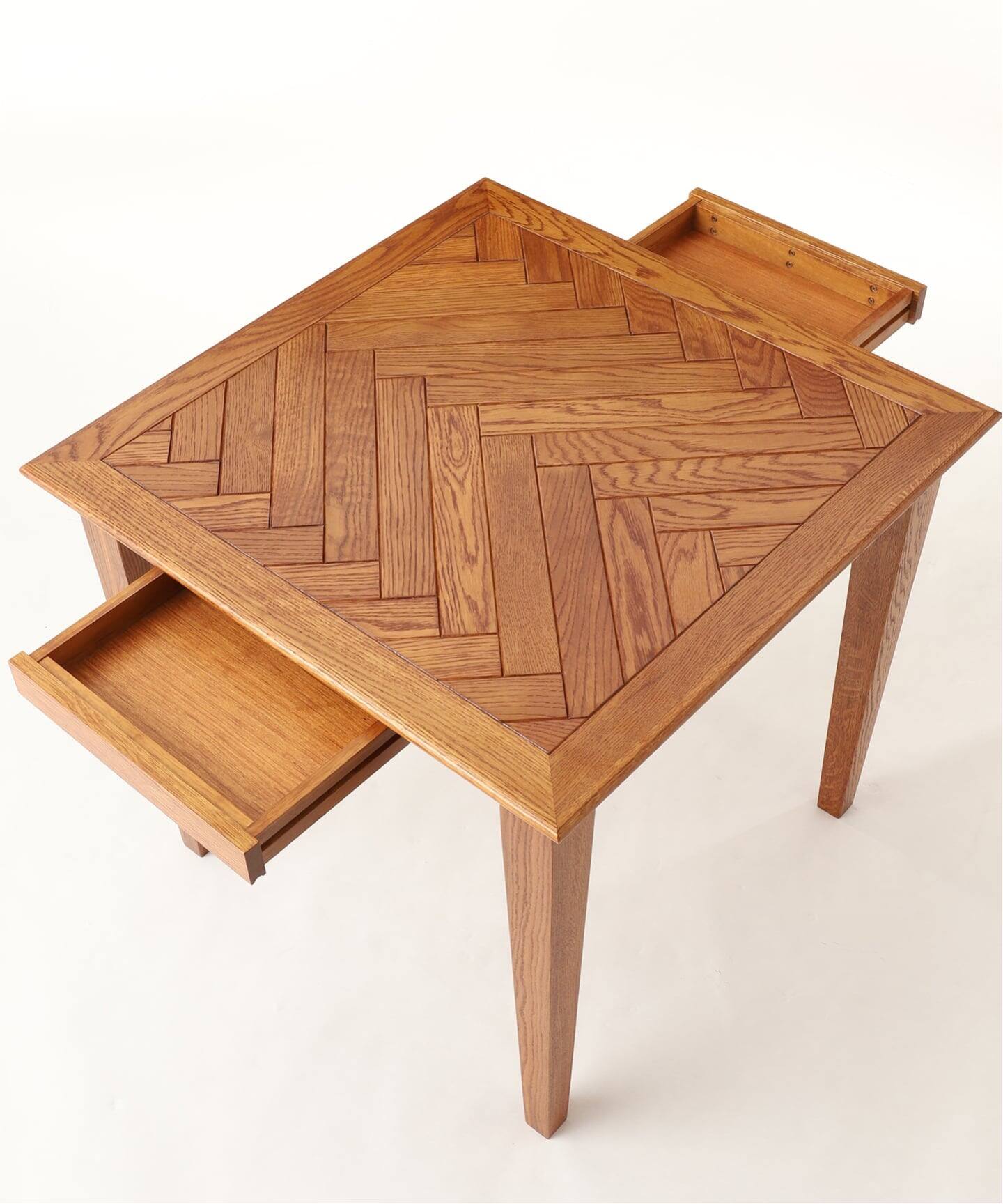 予約》《大型商品》WARNER DINING TABLE-S herringbone ワーナー