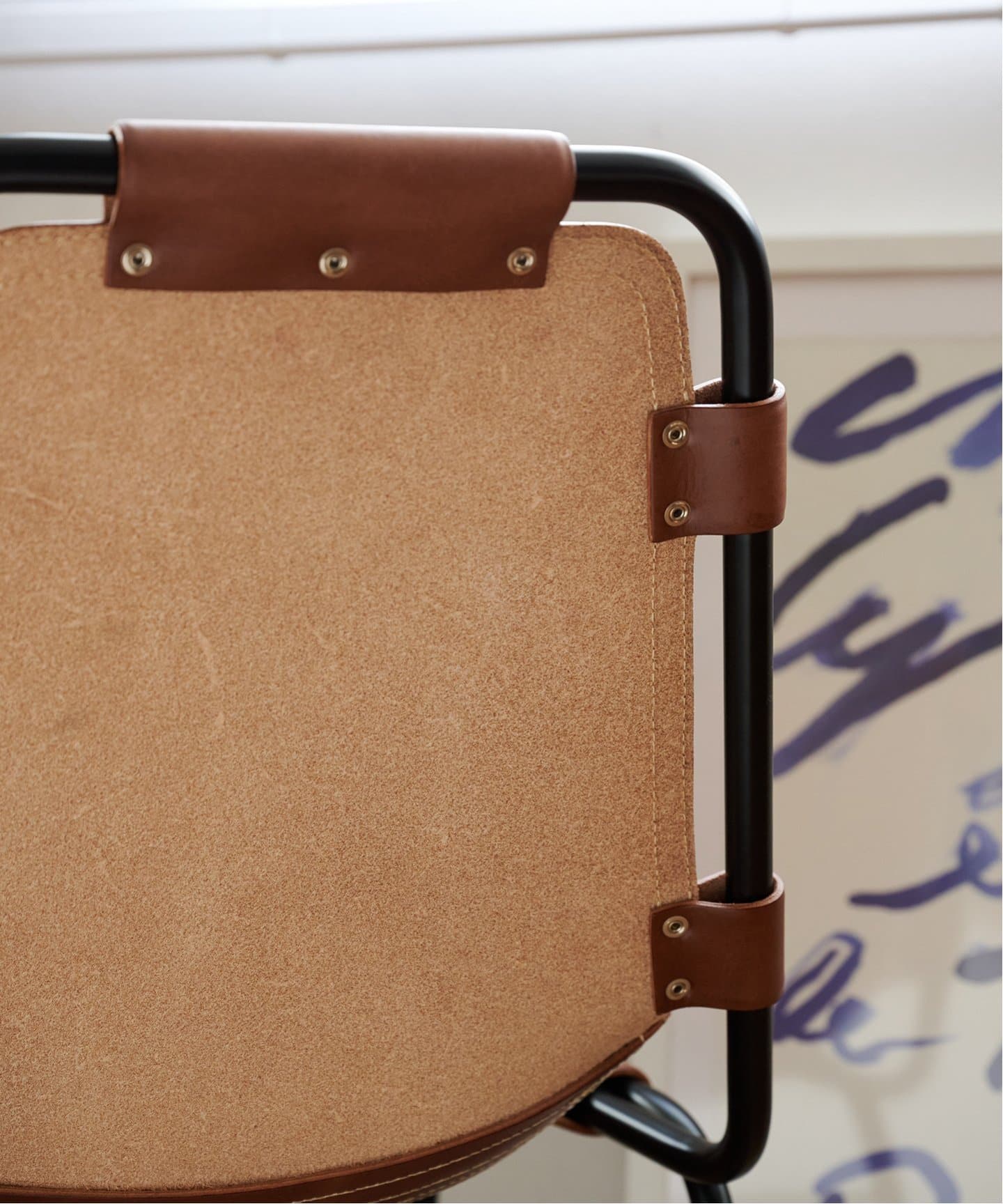 大型商品》【SYOTYL/ショテイル】 LC-01 BK frame/BR チェア（チェア