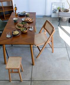 WEB限定》【Mash/マッシュ】AMU folding chair 折り畳み チェア 