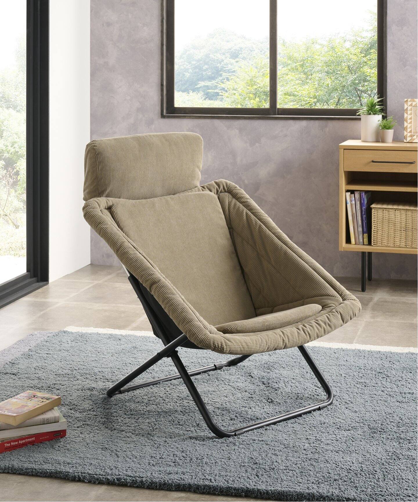 WEB限定》【UTILITY】LAKA folding chair ラカ 折り畳み チェア