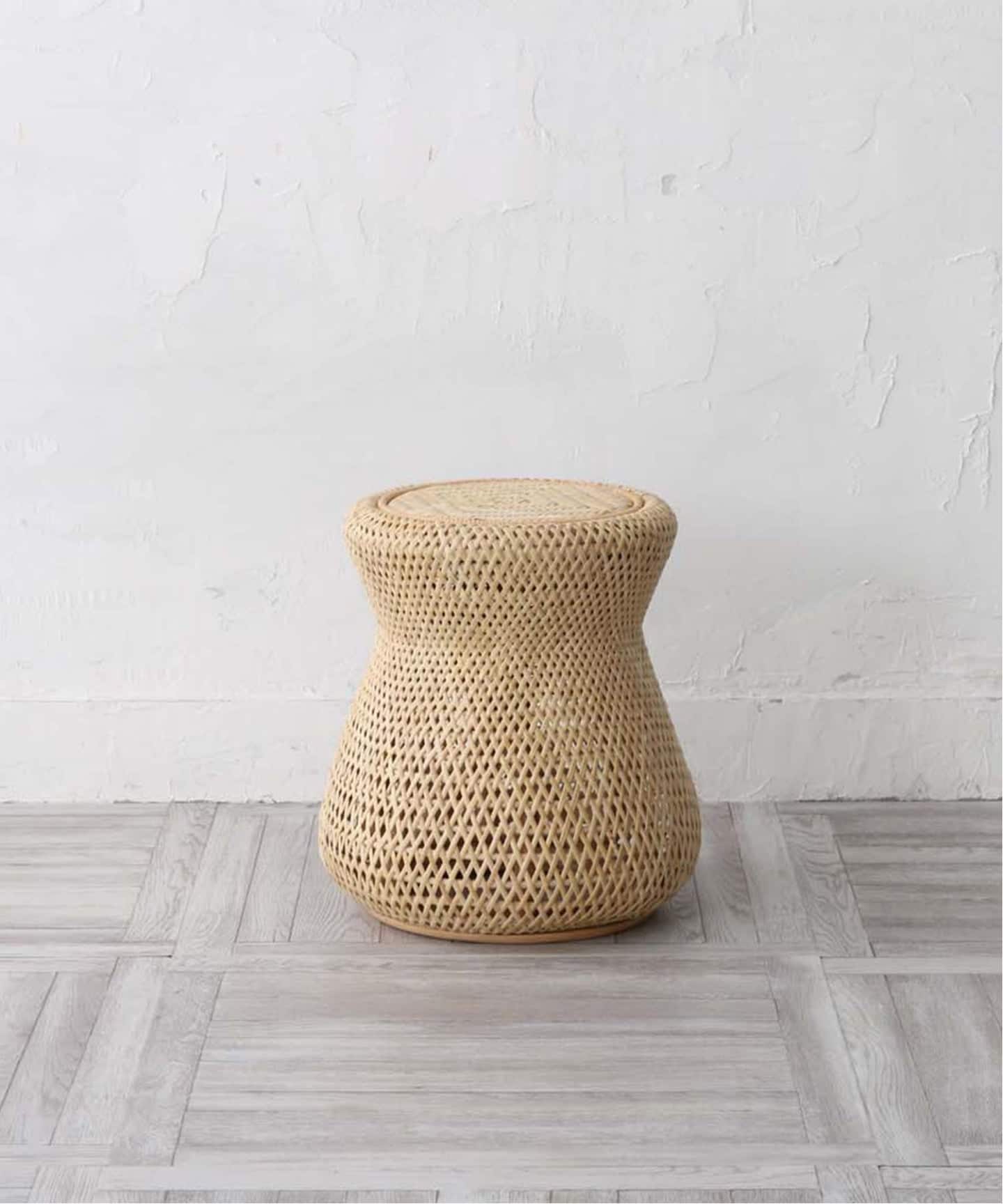 大型商品》【Sunflower Rattan/サンフラワーラタン】RATTAN STOOL