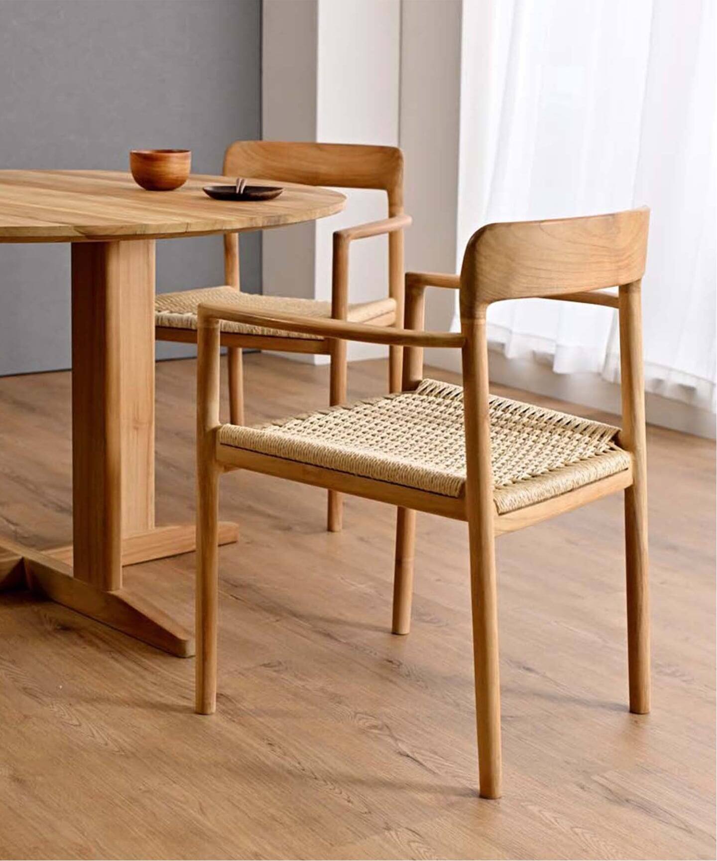 大型商品》【Sunflower Rattan/サンフラワーラタン】HOKOS CHAIR