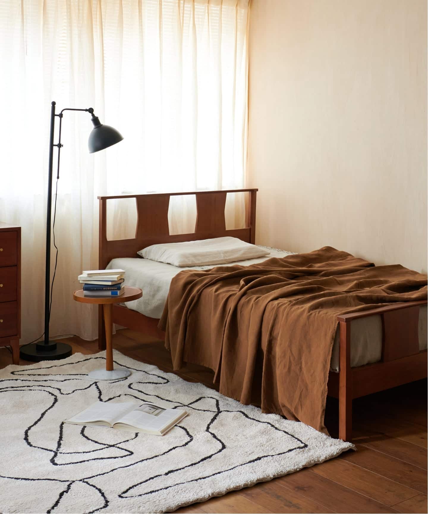 予約》《大型商品》BROOKS BED_semidouble ブルックスベッド