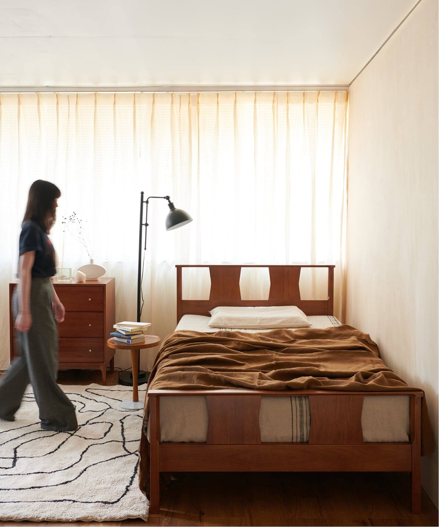 予約》《大型商品》BROOKS BED_semidouble ブルックスベッド