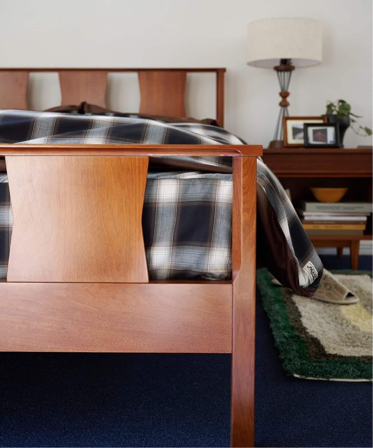 ACME furniture brooks ダブルサイズ　引き取りも可 予約》《大型商品》BROOKS BED_double ブルックスベッド ダブル