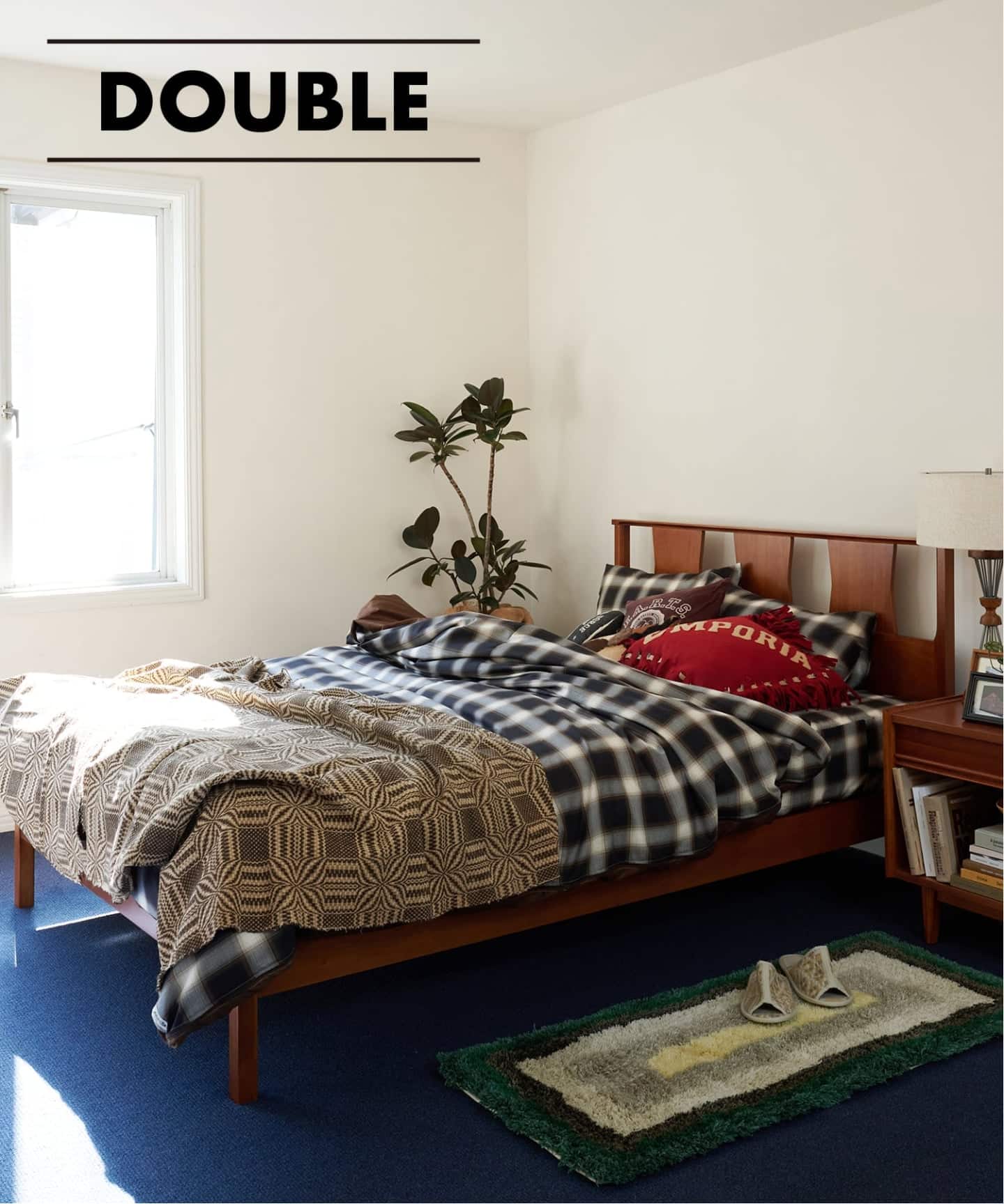 ACME Furniture BROOKS BED ダブルベッド ACME Furniture BROOKS BED DOUBLE【3個口】 ブルックス ベッド