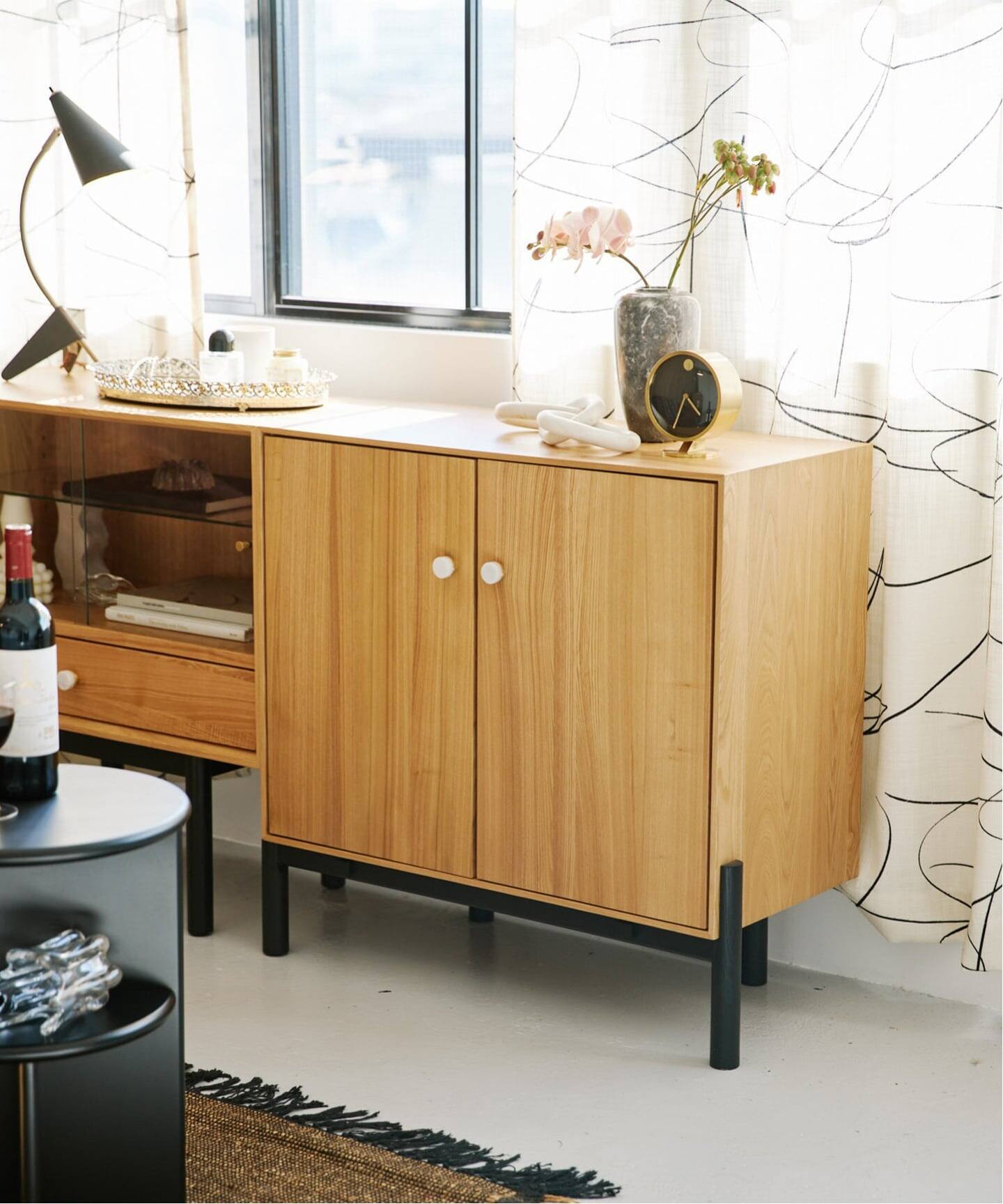 【ぎんさん専用】PORTO SMALL SERVERスモール サーバー　両開き 大型商品》PORTO SMALL SERVER ポルト スモール サーバー 両開き（収納