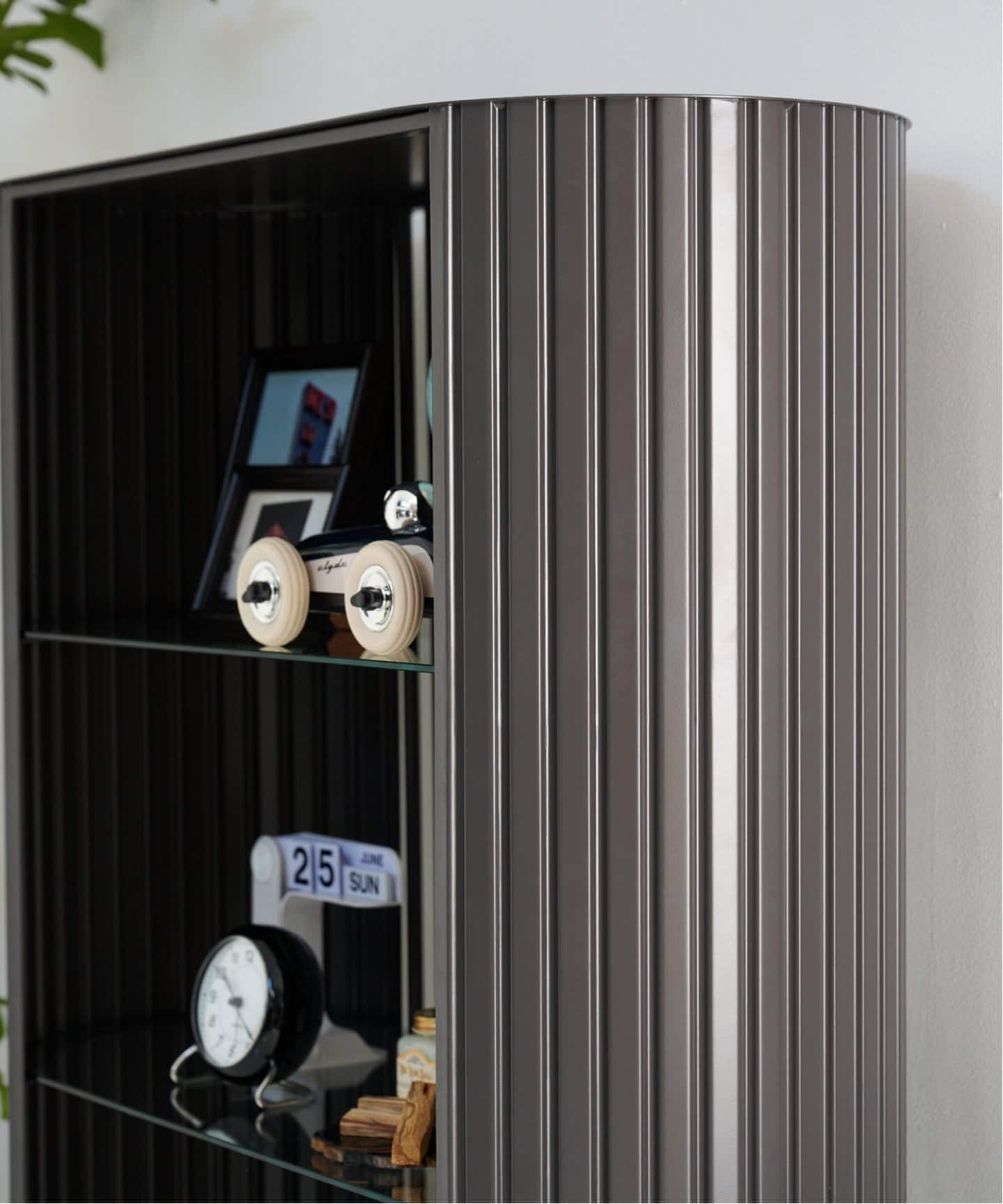 ジャーナルスタンダードファニチャー　ホルテシェルフ　S チャコール 大型商品》HOLTE X SHELF L charcoal ホルテ シェルフ（収納家具