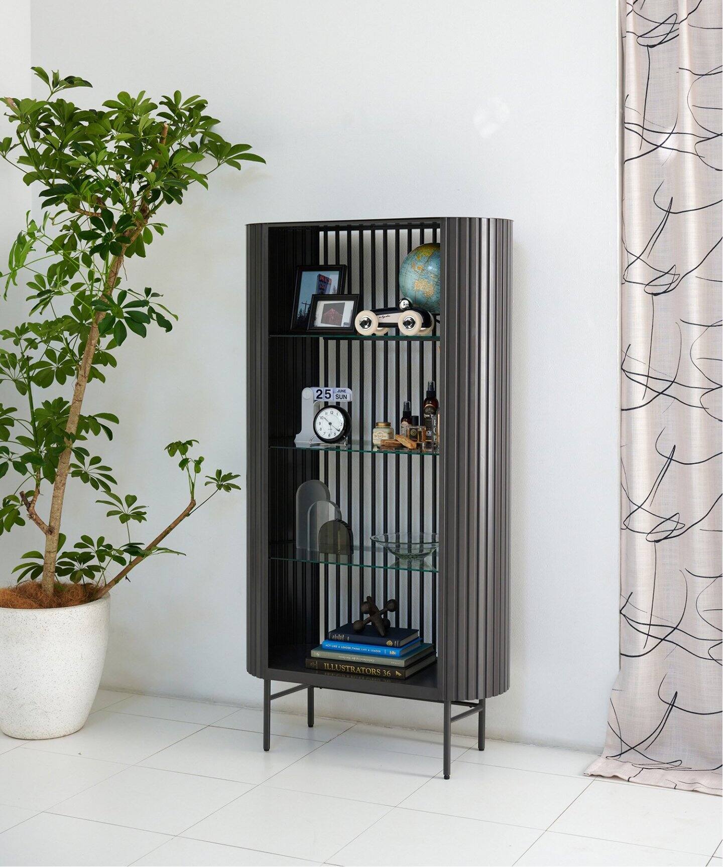 予約》《中型商品》HOLTE BOOK SHELF L charcoal ホルテ ブック 