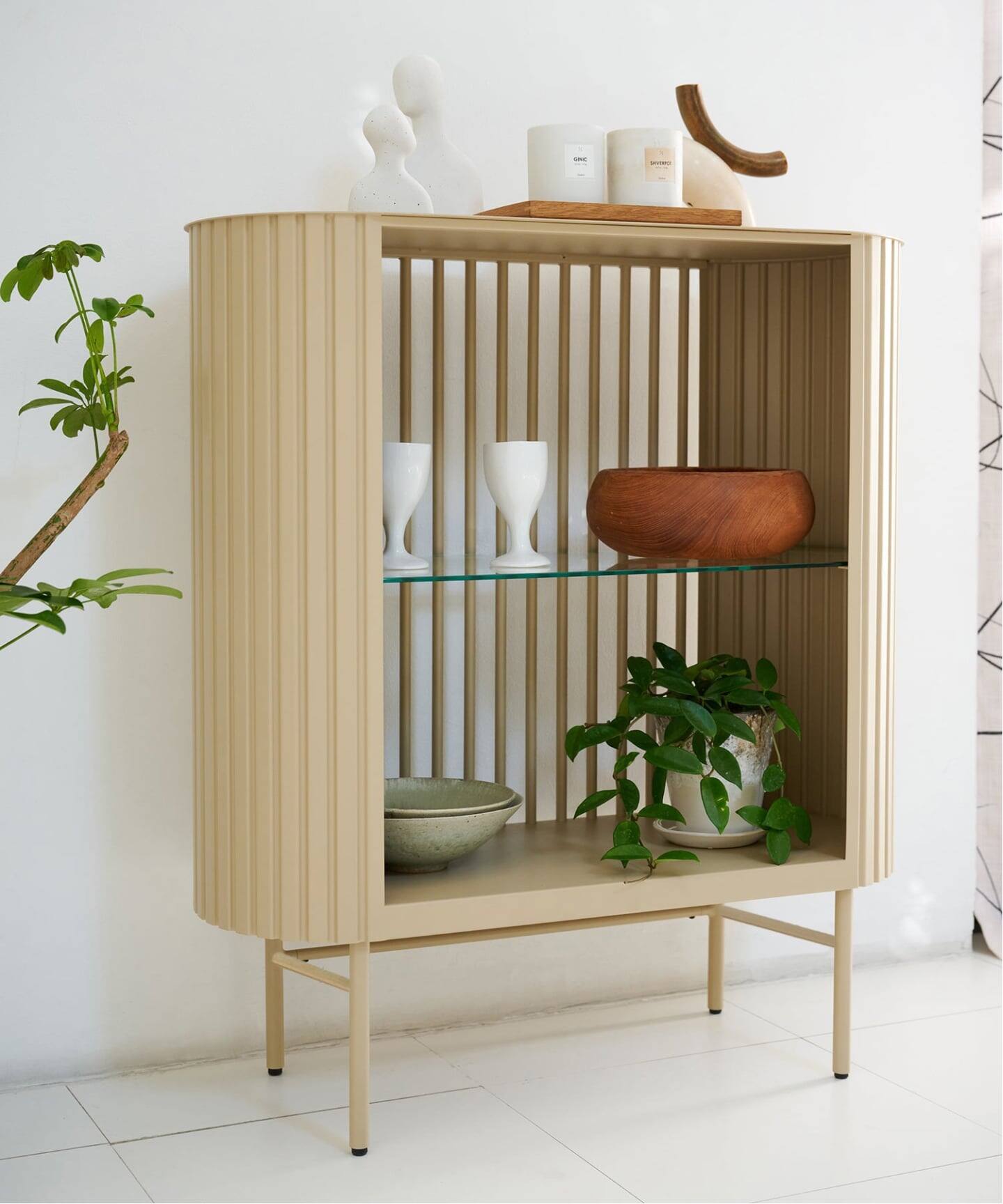 大型商品》HOLTE BOOK SHELF S sand ホルテ ブックシェルフ（収納家具