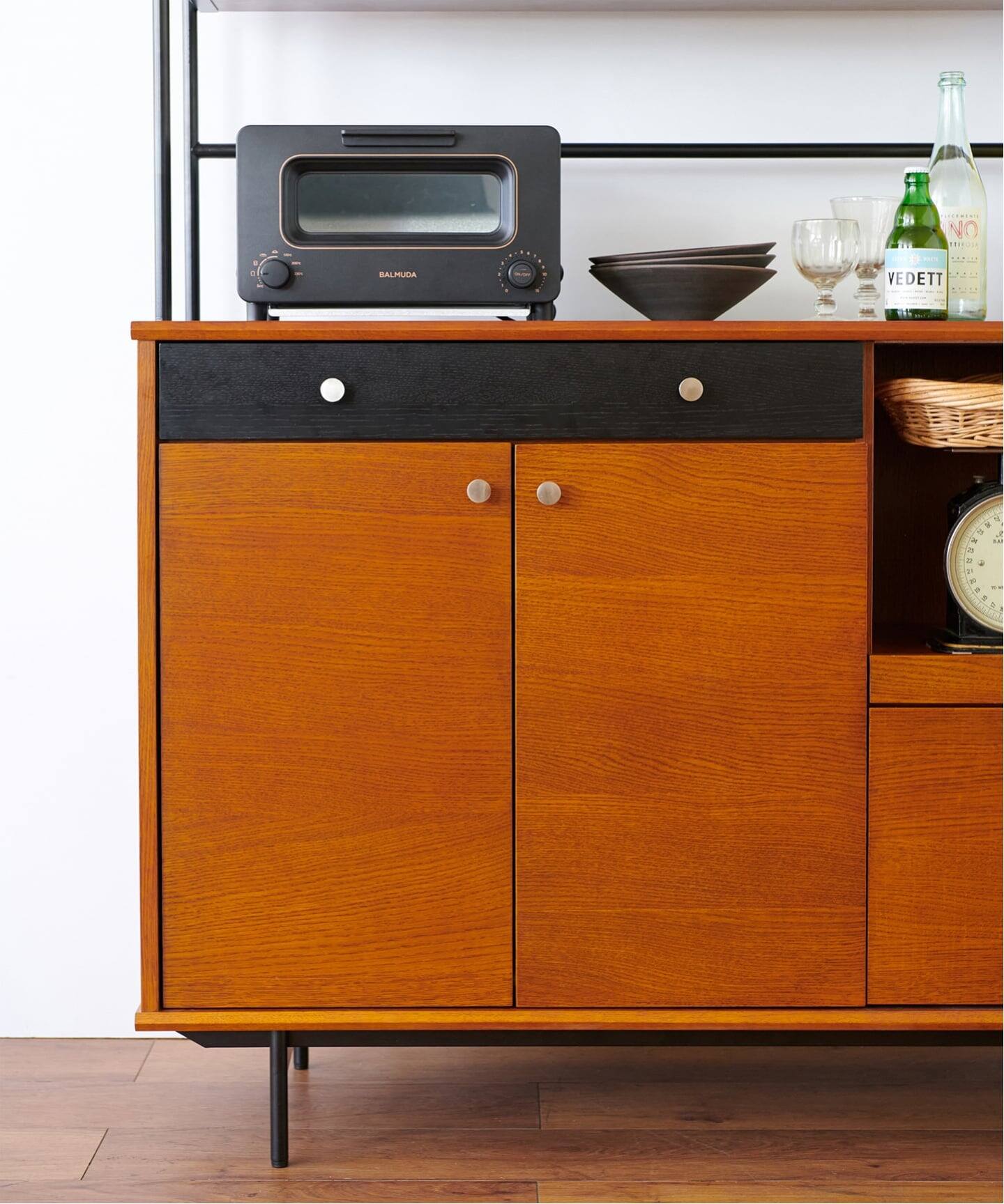 ジャーナルスタンダードファニチャー ハビタ キッチンボード L 美品 JOURNAL STANDARD FURNITURE HABITAT KITCHEN BOARD S / ジャーナル