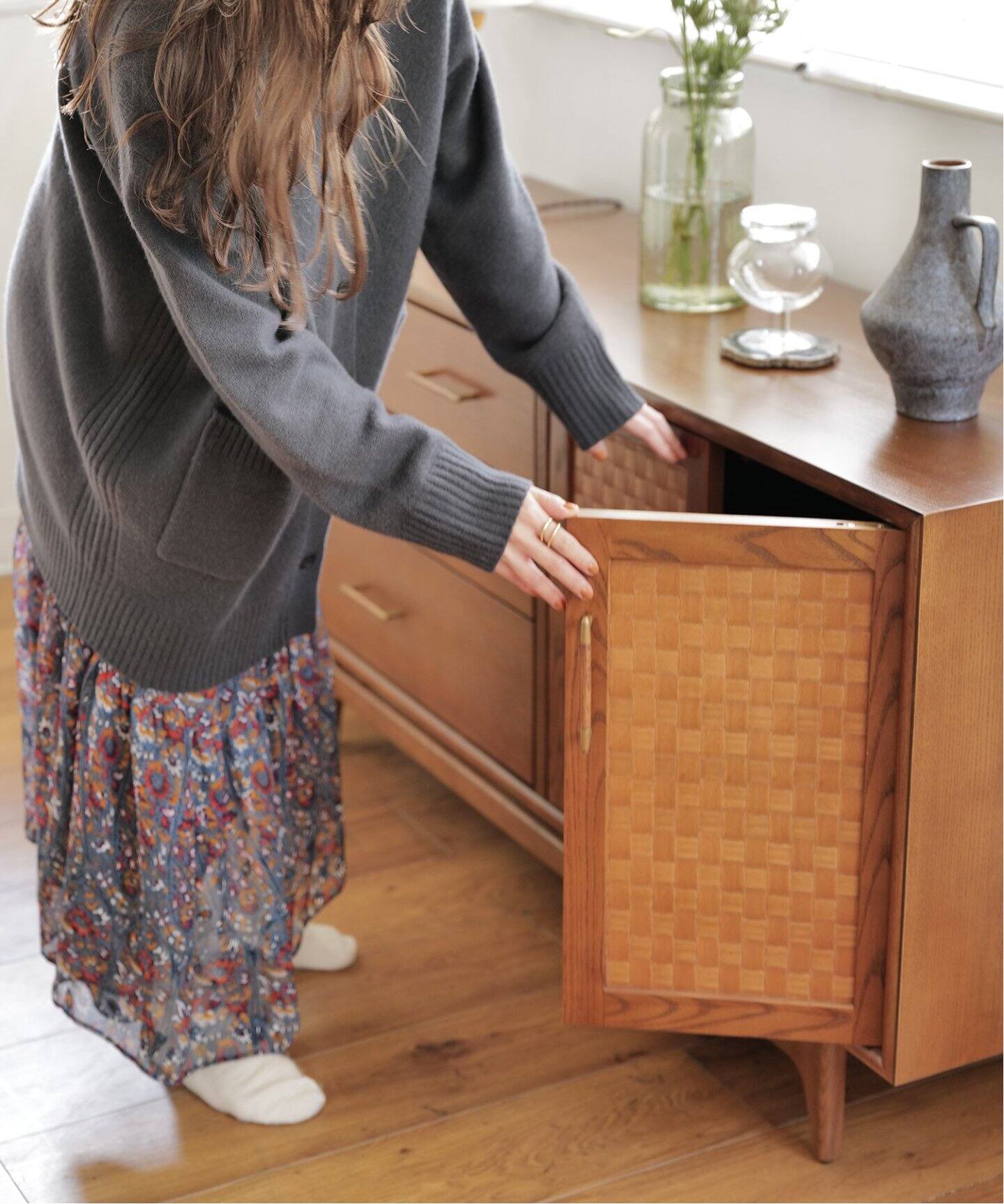 大型商品》BROOKS SIDE BOARD ブルックスサイドボード（収納家具