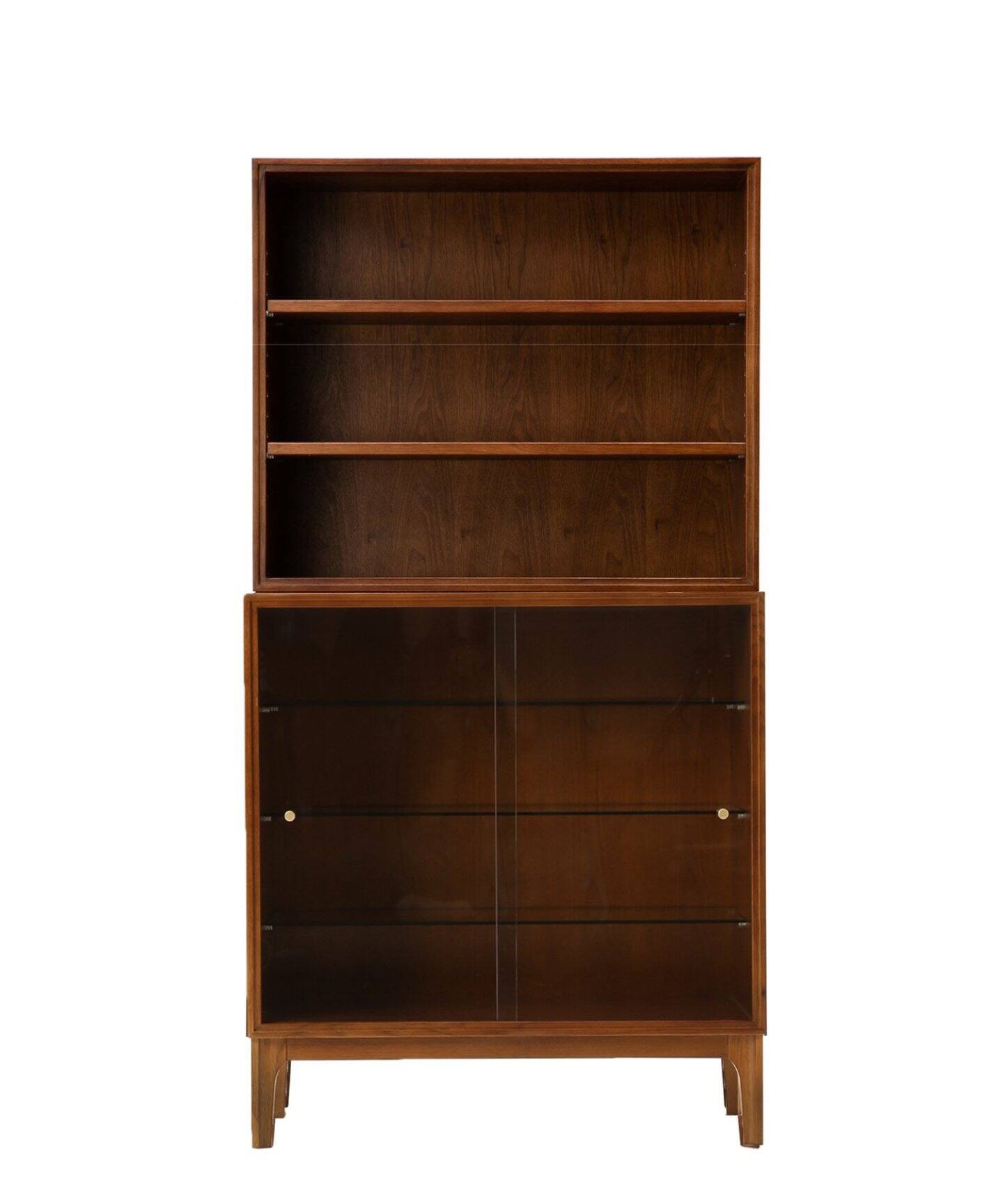 大型商品》BROOKS SMALL GLASS SHELF 2 ブルックス ガラス シェルフ