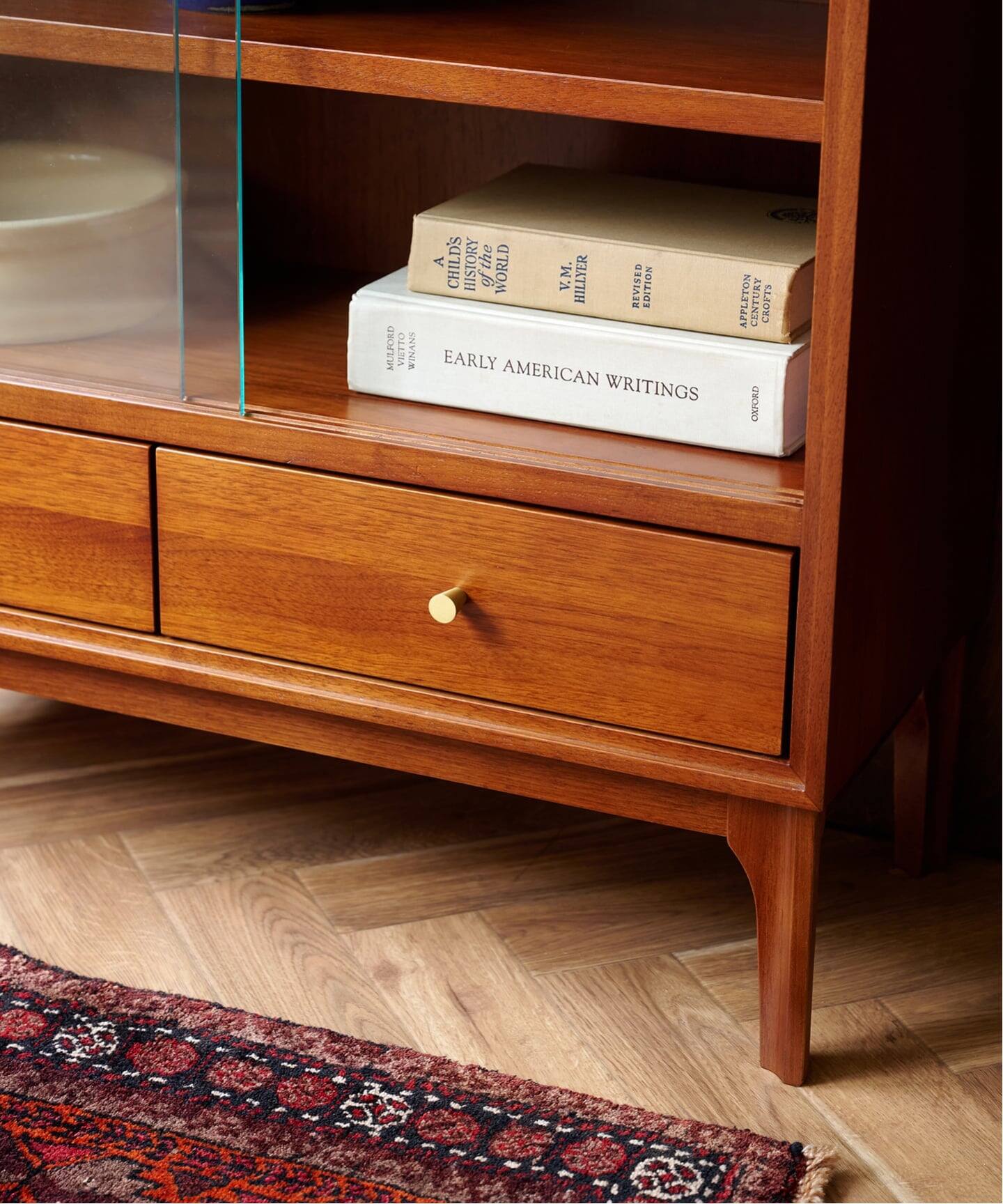 大型商品》BROOKS SMALL STACKING GLASS SHELF スタッキング シェルフ