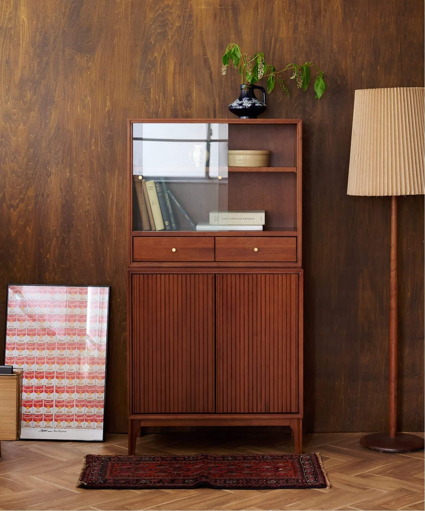 大型商品》BROOKS SMALL STACKING GLASS SHELF スタッキング シェルフ