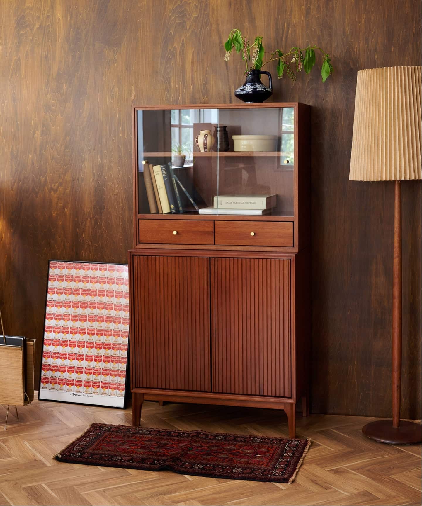 取付無料！アクメファニチャー ブルックス スタッキングシェルフ 天然