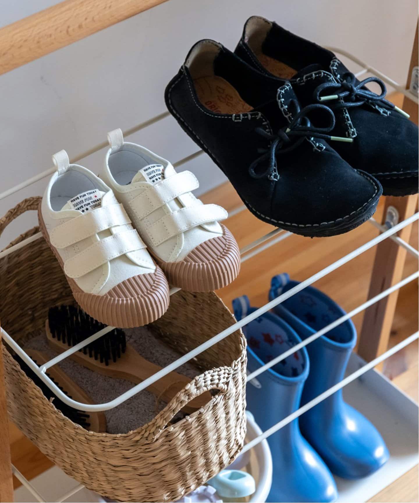 WEB限定》【Mash/マッシュ】LIV entrance rack シューズラック（収納