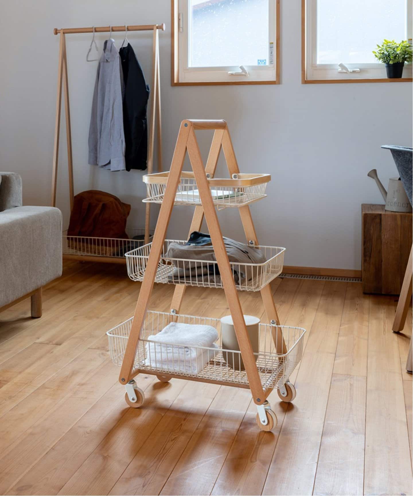 WEB限定予約》【Mash/マッシュ】LIV carry basket wagon-M バスケット