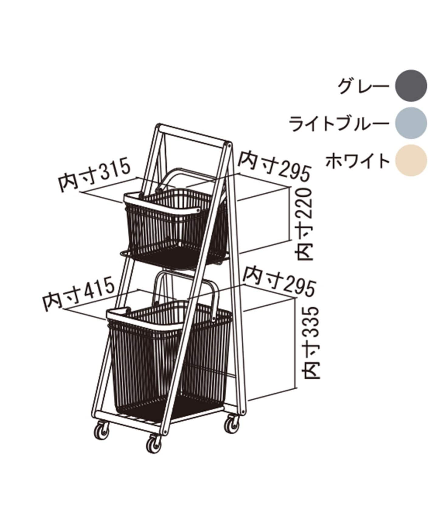 WEB限定予約》【Mash/マッシュ】LIV carry basket wagon-L バスケット