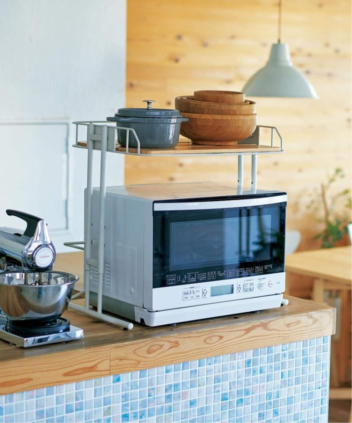 Mash マッシュ マルチラック BCKR-620 (ホワイト（WH）) Mash マッシュ マルチラック BCKR-621 (ホワイト(WH)) ケージキッチン