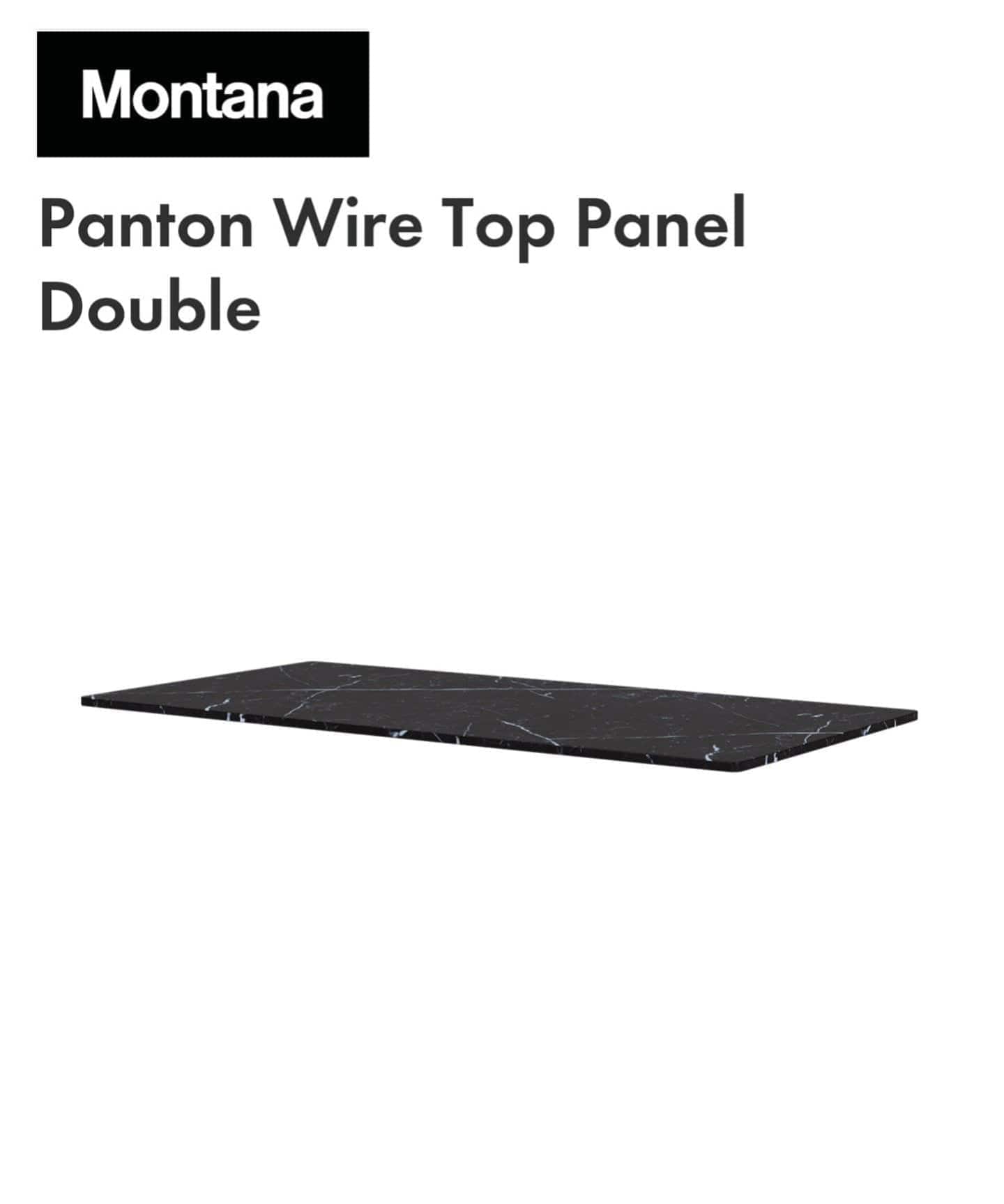 Montana/モンタナ】Panton Wire Top Panel Double Marble トップパネル