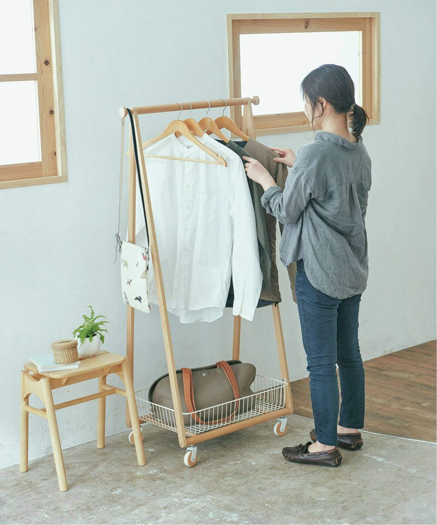 WEB限定予約》【Mash/マッシュ】LIV coat hanger コートハンガー（収納