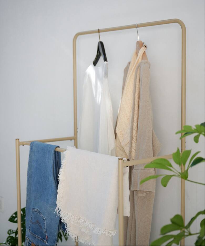 大型商品》HOLTE HANGER RACK sand ホルテ ハンガーラック（収納家具 