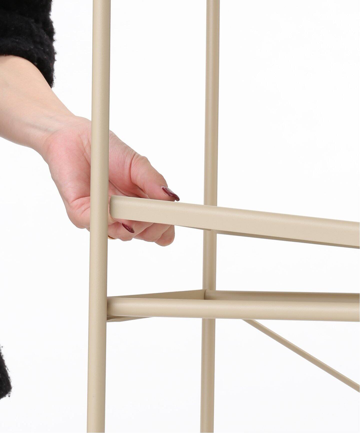 ジャーナルスタンダードファニチャー　HOLTE X SHELF Lサイズ 大型商品》HOLTE X SHELF L charcoal ホルテ シェルフ（収納家具