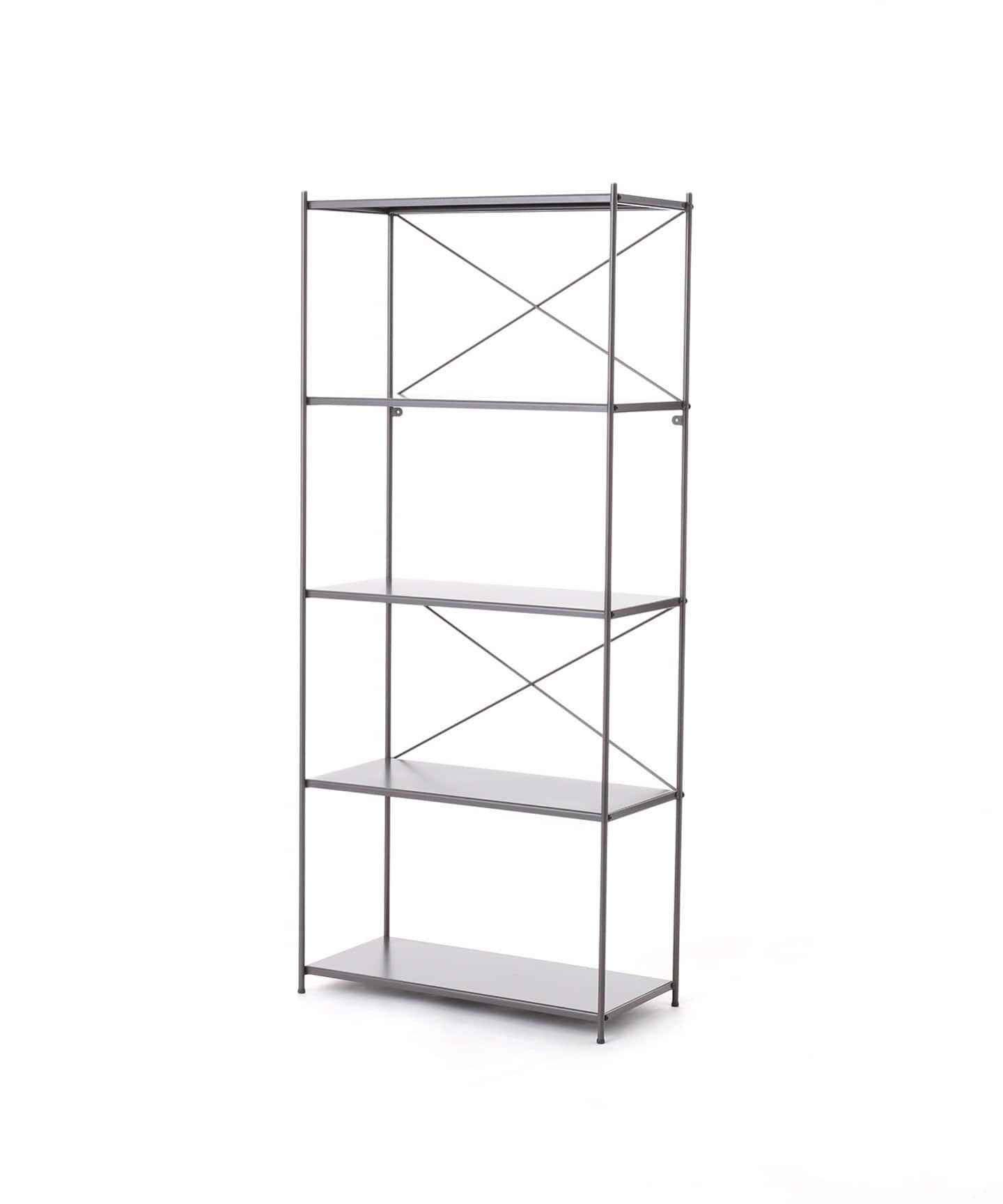 大型商品》HOLTE X SHELF L charcoal ホルテ シェルフ（収納家具