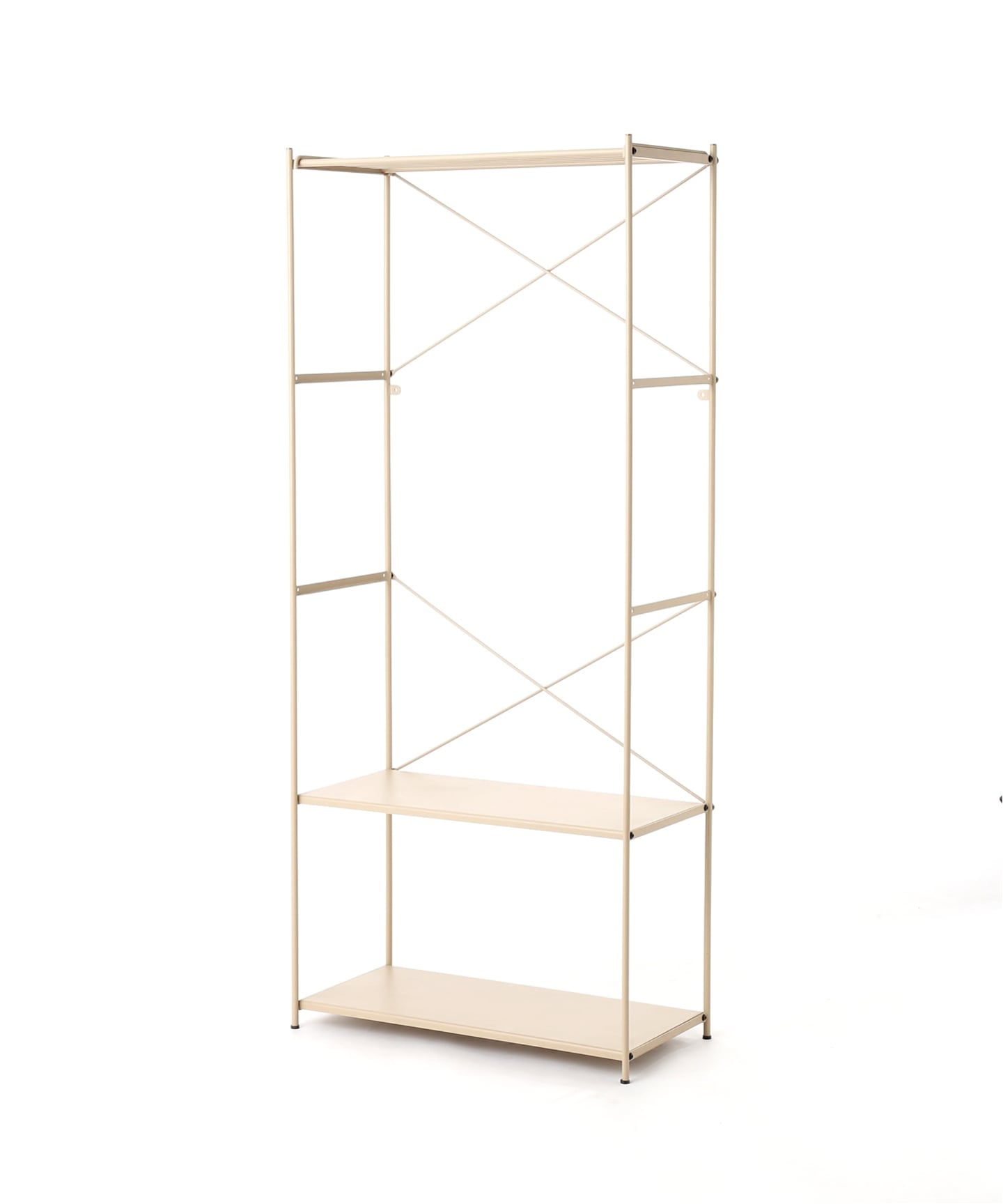 大型商品》HOLTE HG SHELF sand ホルテ ハンガーシェルフ（収納家具